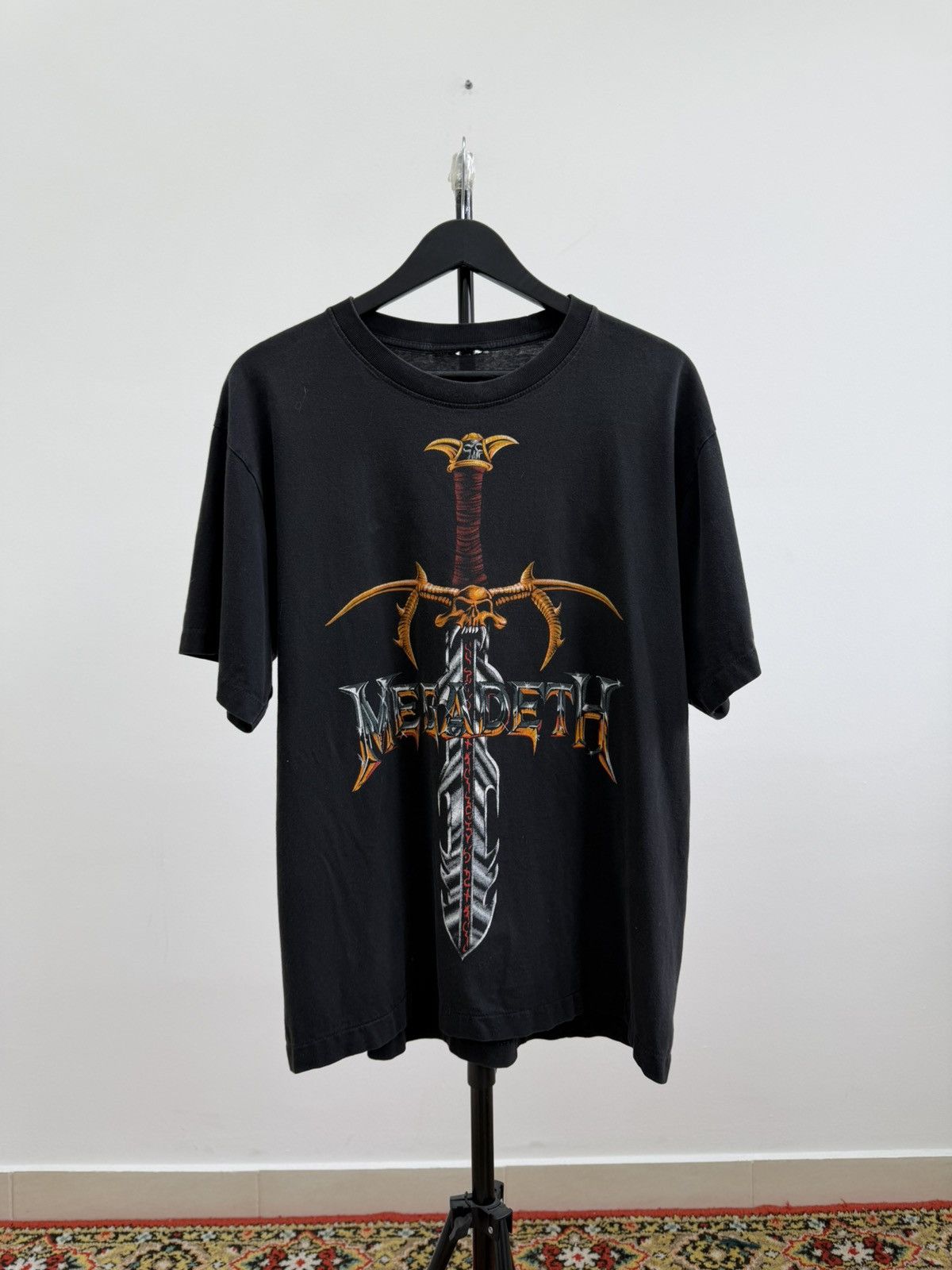 Band Tees VINTAGE MEGADETH 1997 mega tess band t-shirt traviss scott Size US M / EU 48-50 / 2 - 1 Thumbnail
