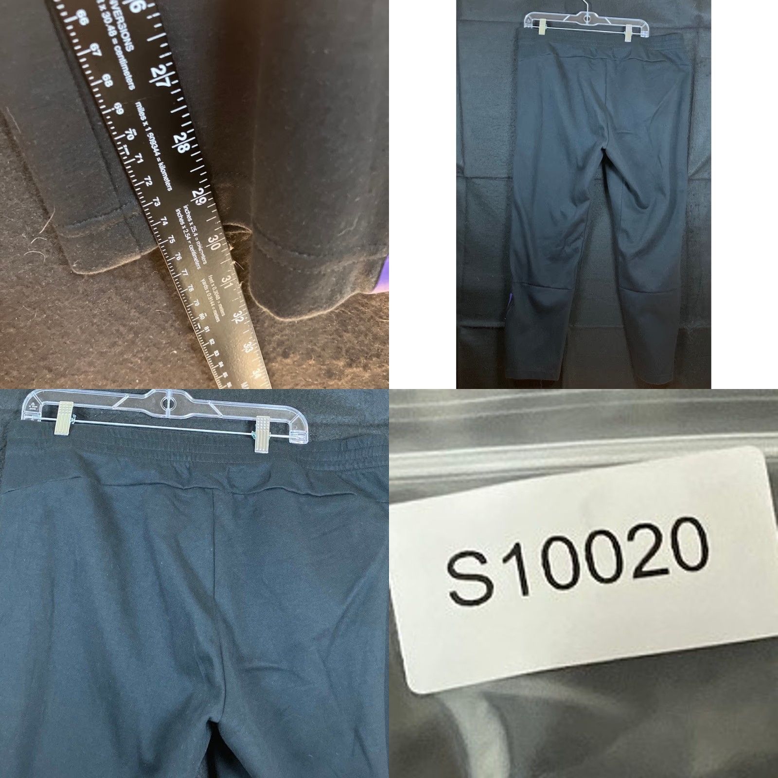 Adidas Adidas Mens Sweatpants Black Purple Pull On Straight Athletic Cotton Blend XL Pants Mens Size US 36 / EU 52 - 8 Thumbnail