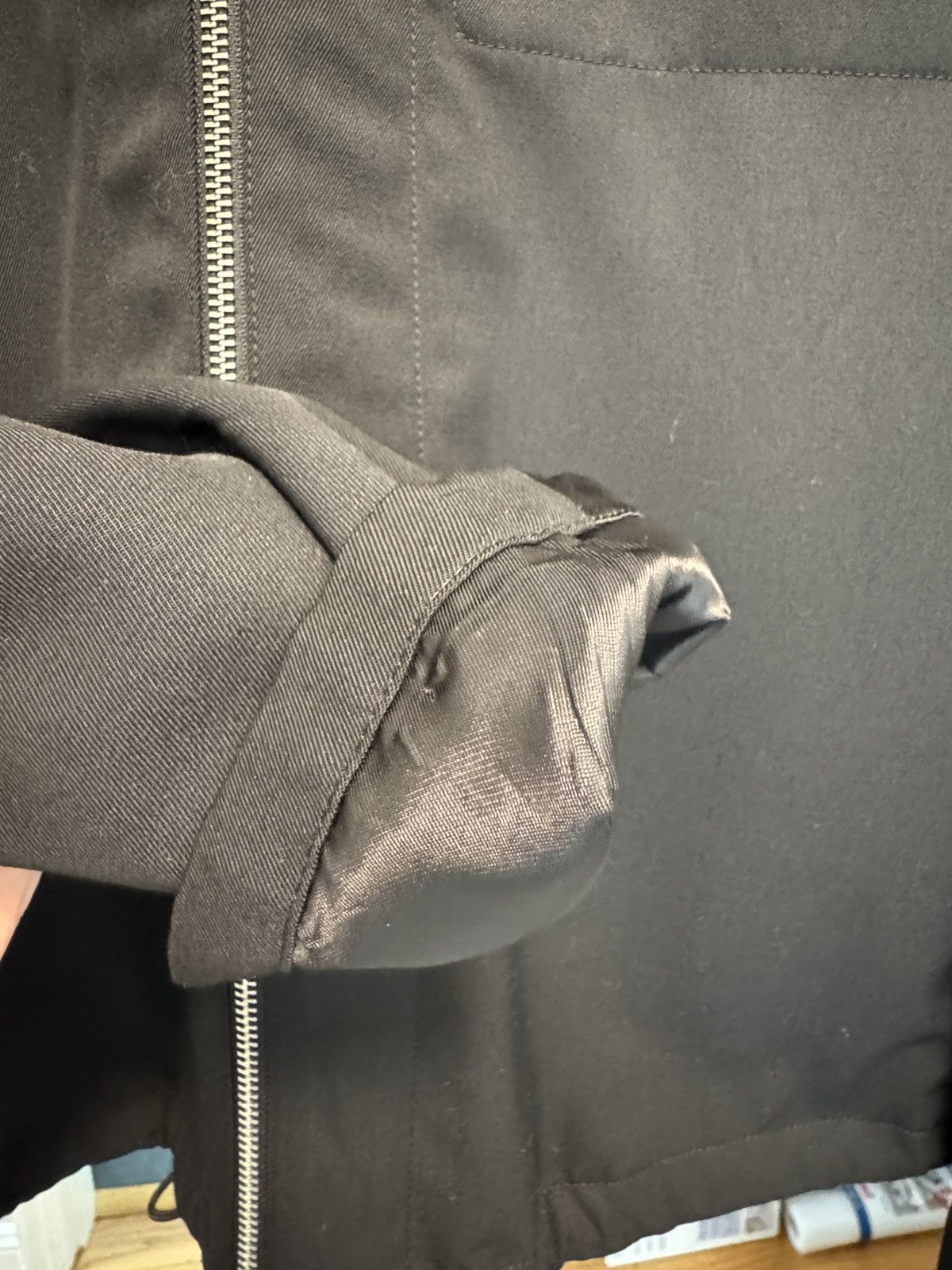 Prada Prada Gabardine Wool Hooded Jacket Size US M / EU 48-50 / 2 - 6 Thumbnail