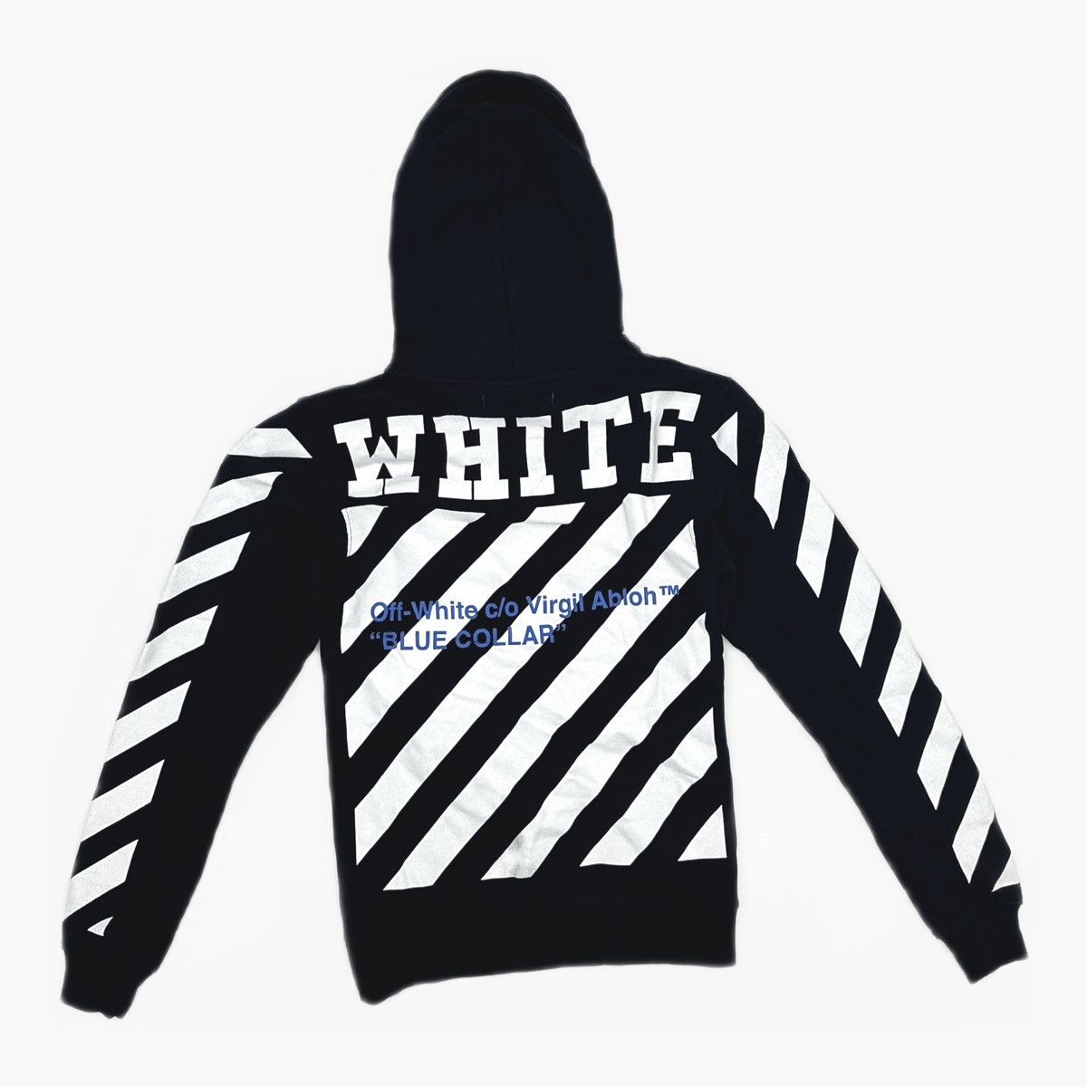 Off-White Off-White Diagonals Arrows Hoodie Size US XXS / EU 40 - 2 Thumbnail
