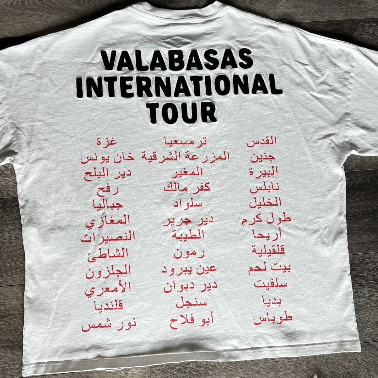 Valabasas Valabasas Vintage International Tour Journey Oversized Tee Size US M / EU 48-50 / 2 - 7 Thumbnail