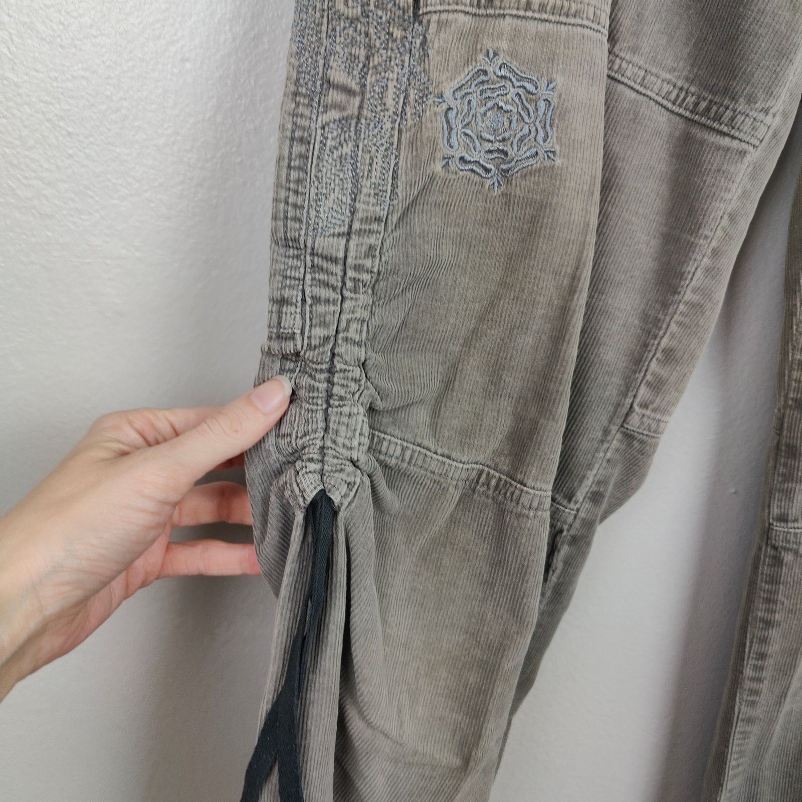 Other Vintage Y2K Miss Me Corduroy Rave Pants Womens Small Size 27" / US 4 / IT 40 - 4 Thumbnail