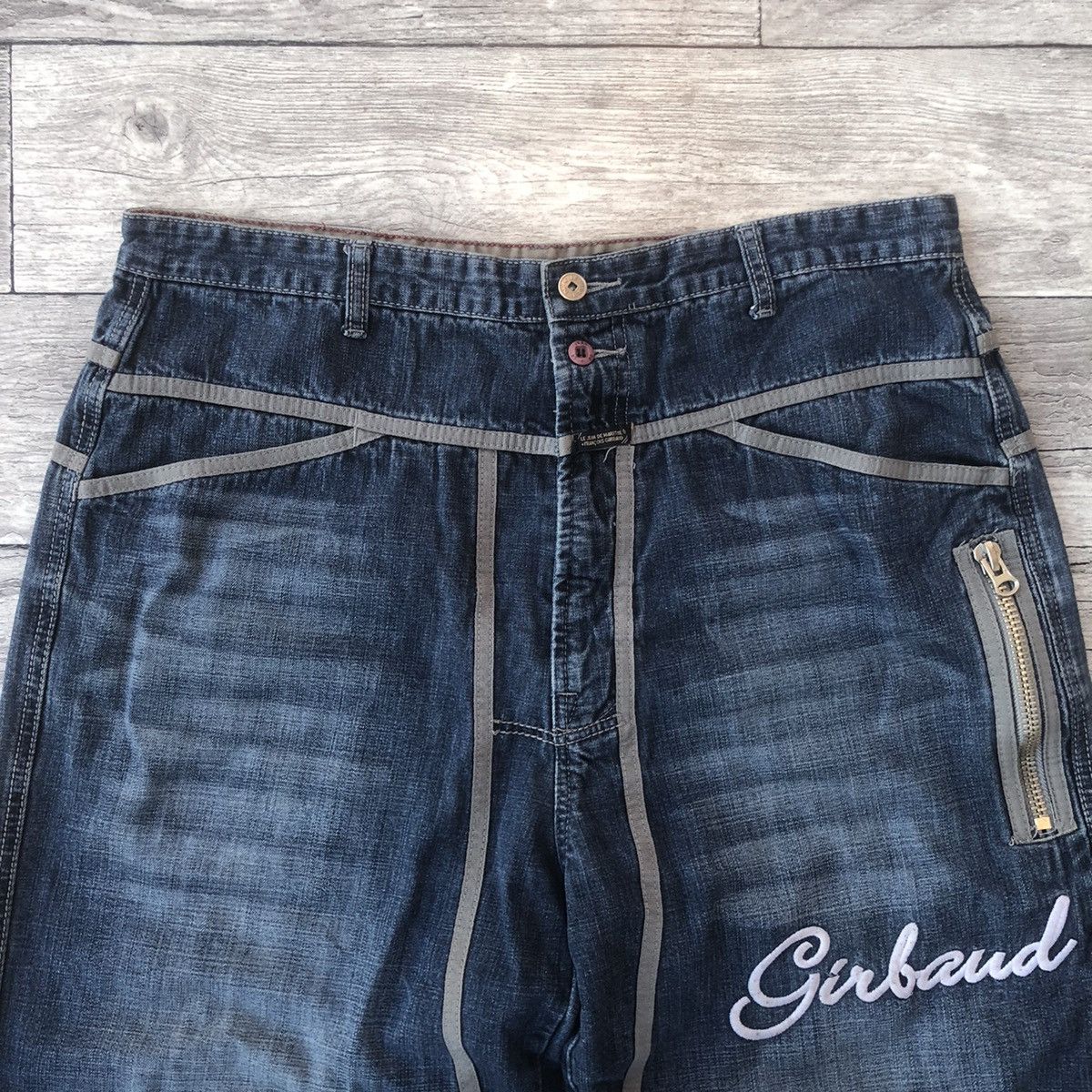 Marithe + Francois Girbaud × Vintage Le Jean Marithe Francois Girbaud BAGGY Jeans Size US 34 / EU 50 - 4 Thumbnail