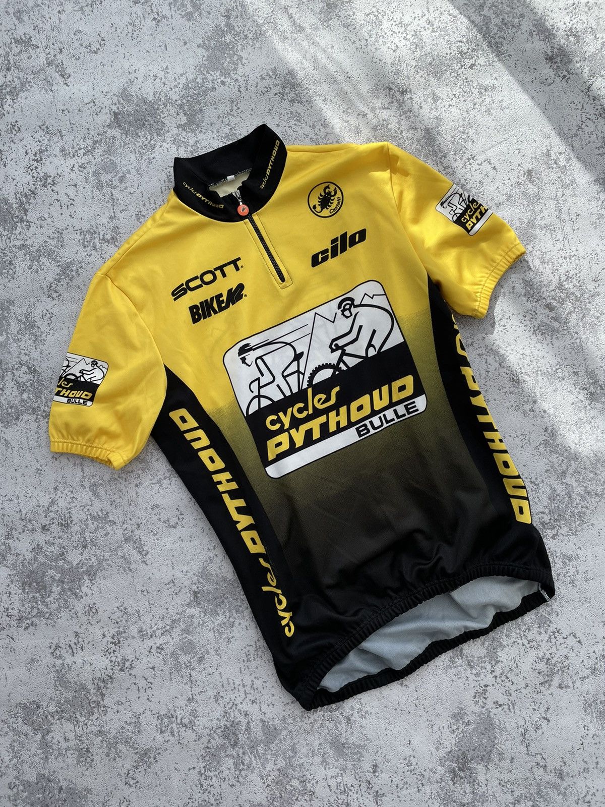 Vintage Rare Castelli Vintage Scott Biker Cycler Pythoud Jersey Size US M / EU 48-50 / 2 - 1 Thumbnail