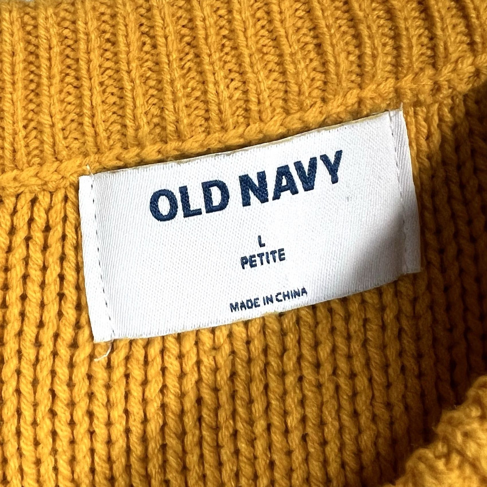 Old Navy Old Navy Sweater Women's Pullover Petite Large Blue Size L Size L / US 10 / IT 46 - 3 Thumbnail