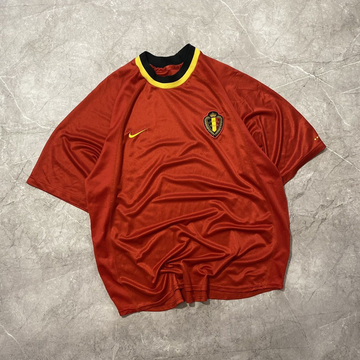 Nike VINTAGE NIKE BELGIUM TEE SOCCER JERSEY 00S Size US M / EU 48-50 / 2 - 1 Thumbnail