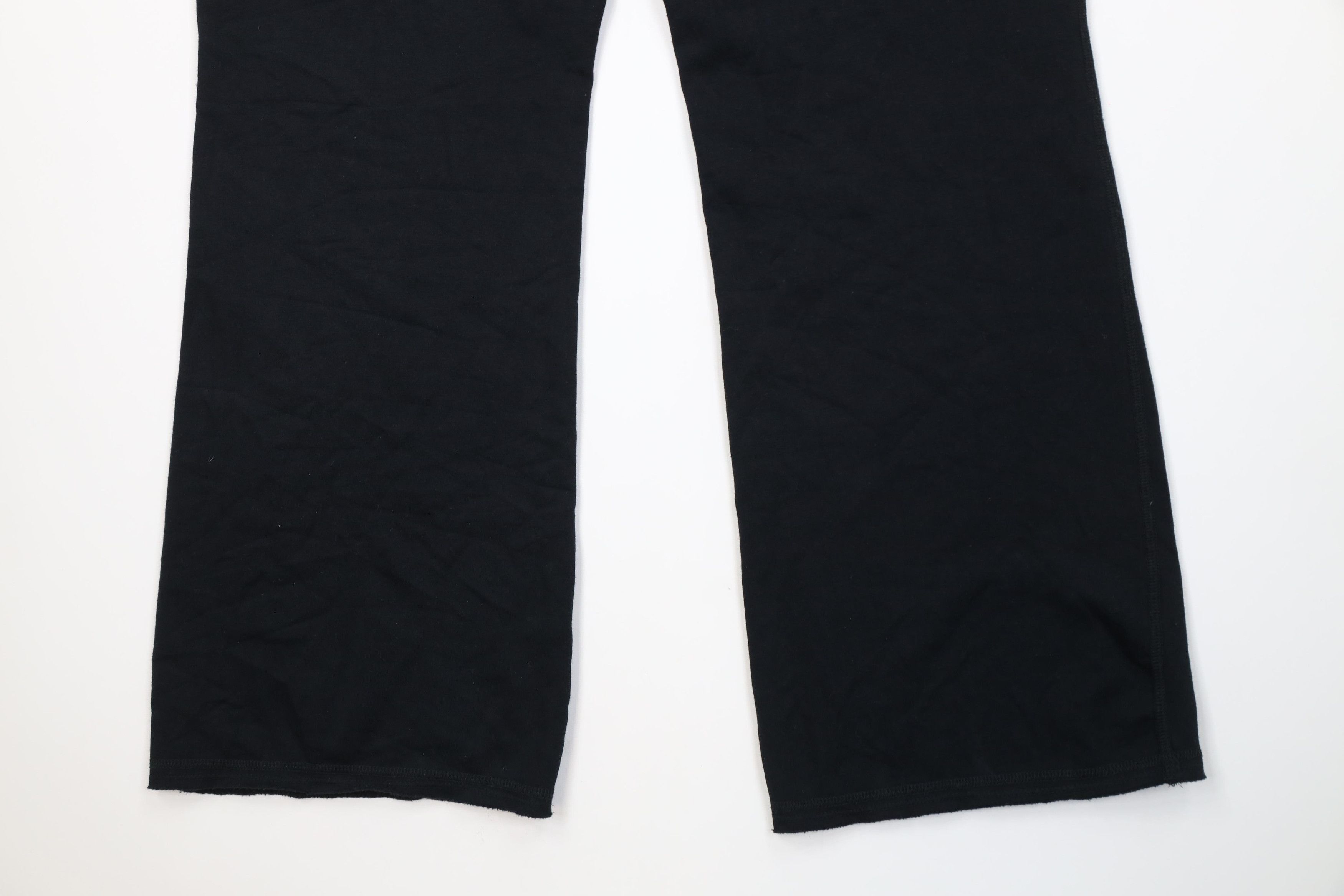 Aeropostale Vintage Y2K Aeropostale Babydoll Wide Leg Sweatpants Black Size 36" / US 14 / IT 50 - 11 Thumbnail