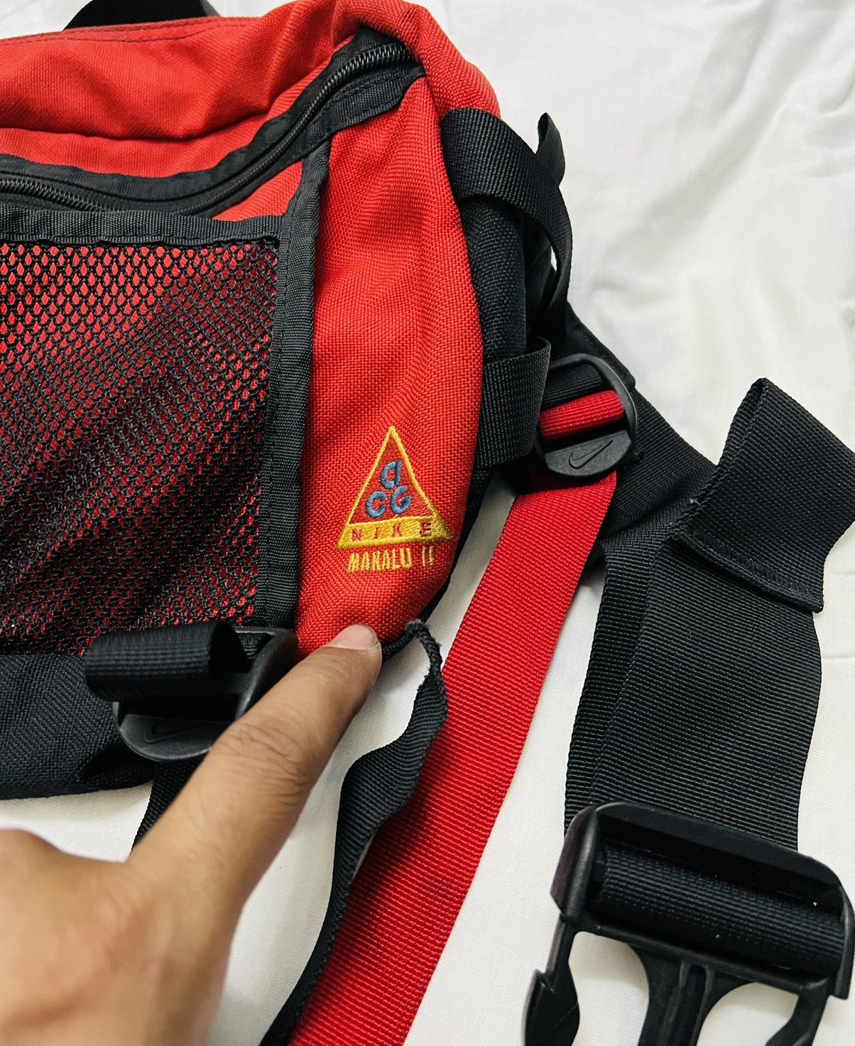 Nike VINTAGE 1990s NIKE ACG MAKALU II WAIST BAG Size ONE SIZE - 4 Thumbnail