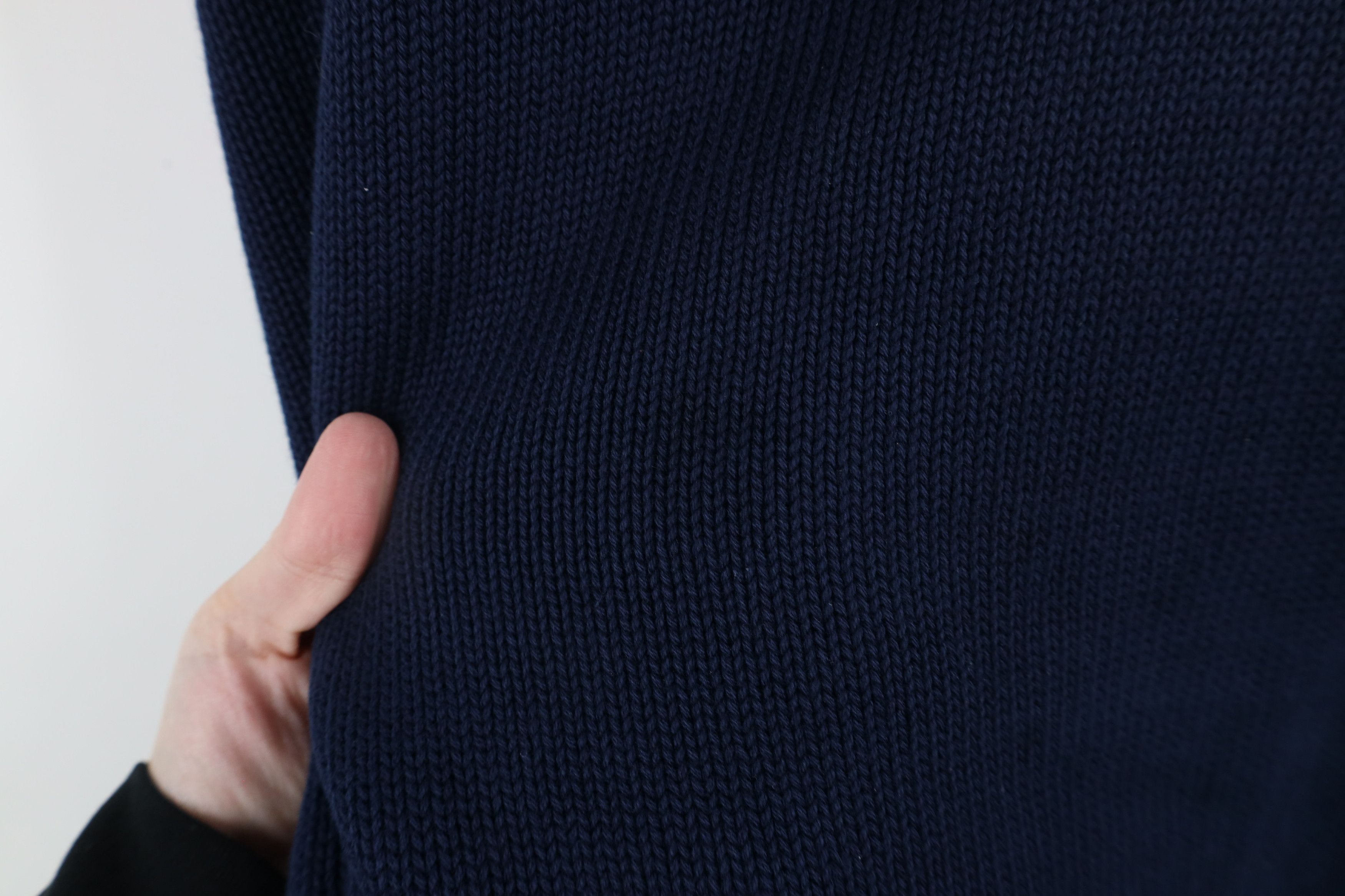 Lands' End × Vintage Vintage 90s Lands End Oversized Cotton Knit Sweater USA Size US L / EU 52-54 / 3 - 5 Thumbnail