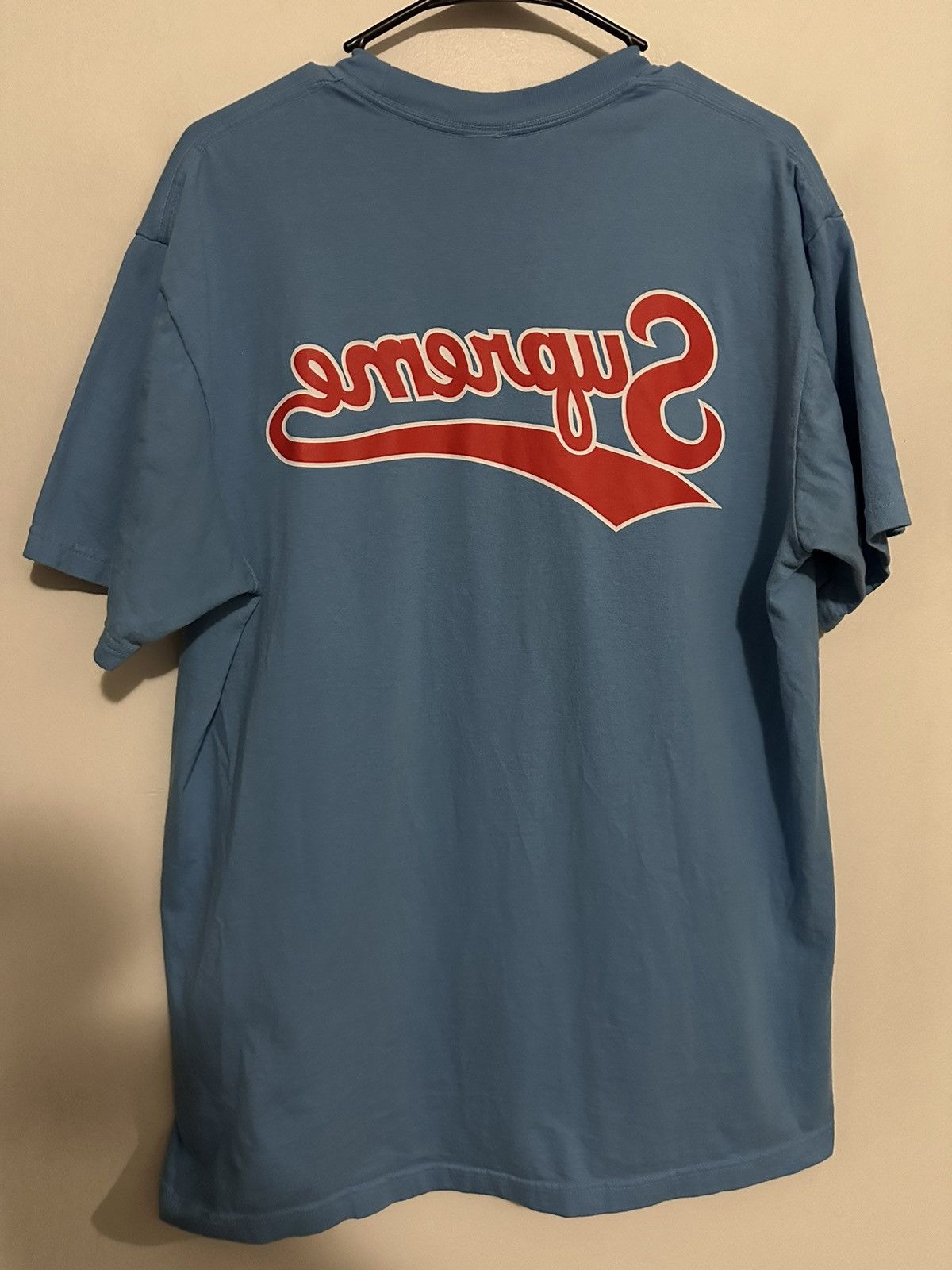 Supreme Supreme Backwards Tee Size US L / EU 52-54 / 3 - 1 Thumbnail
