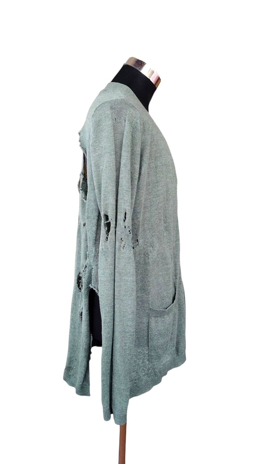 Gap Gap Cardigan Heavily Grunge Distressed Size US L / EU 52-54 / 3 - 4 Thumbnail