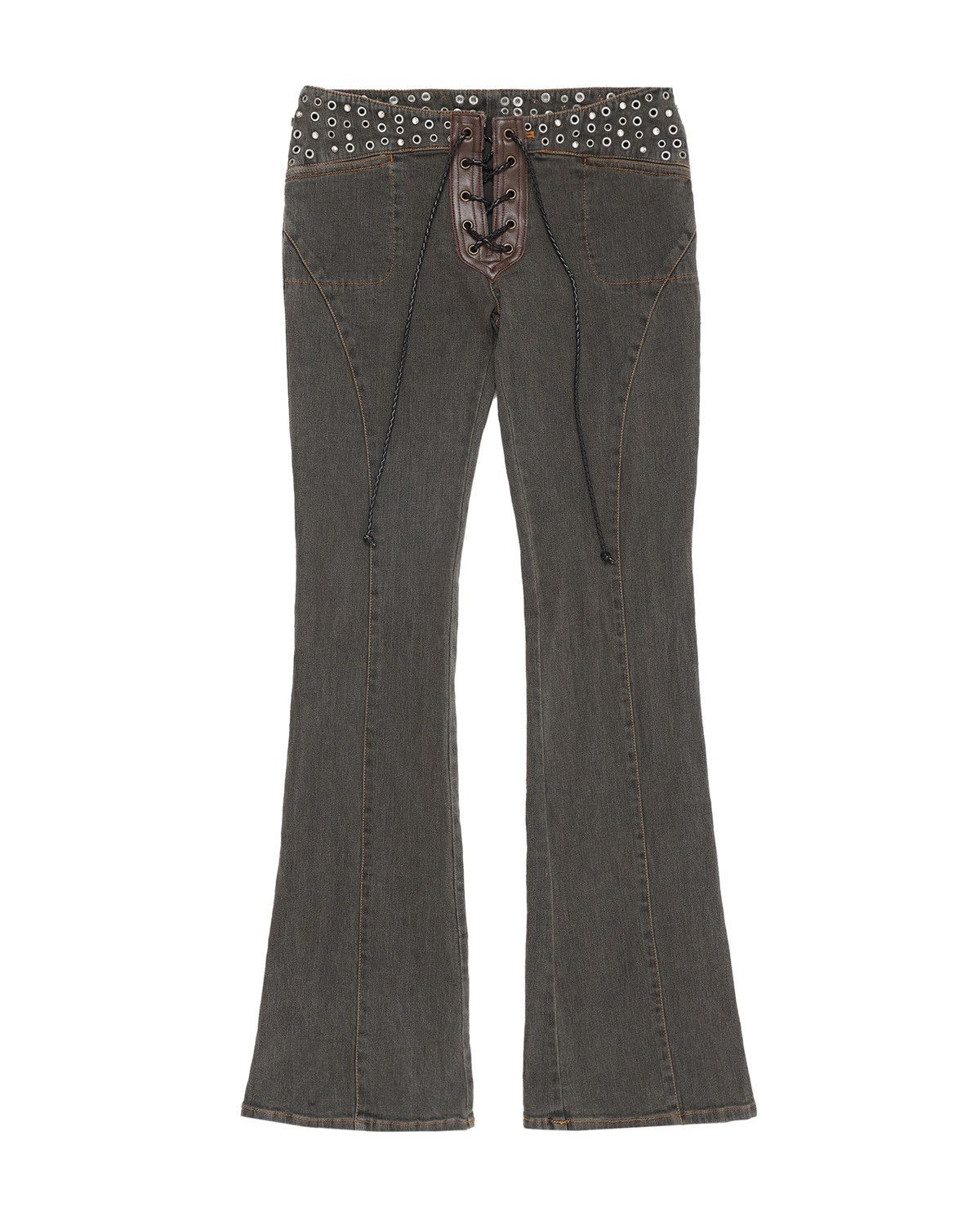 If Six Was Nine Lace Up Jeans | Grailed