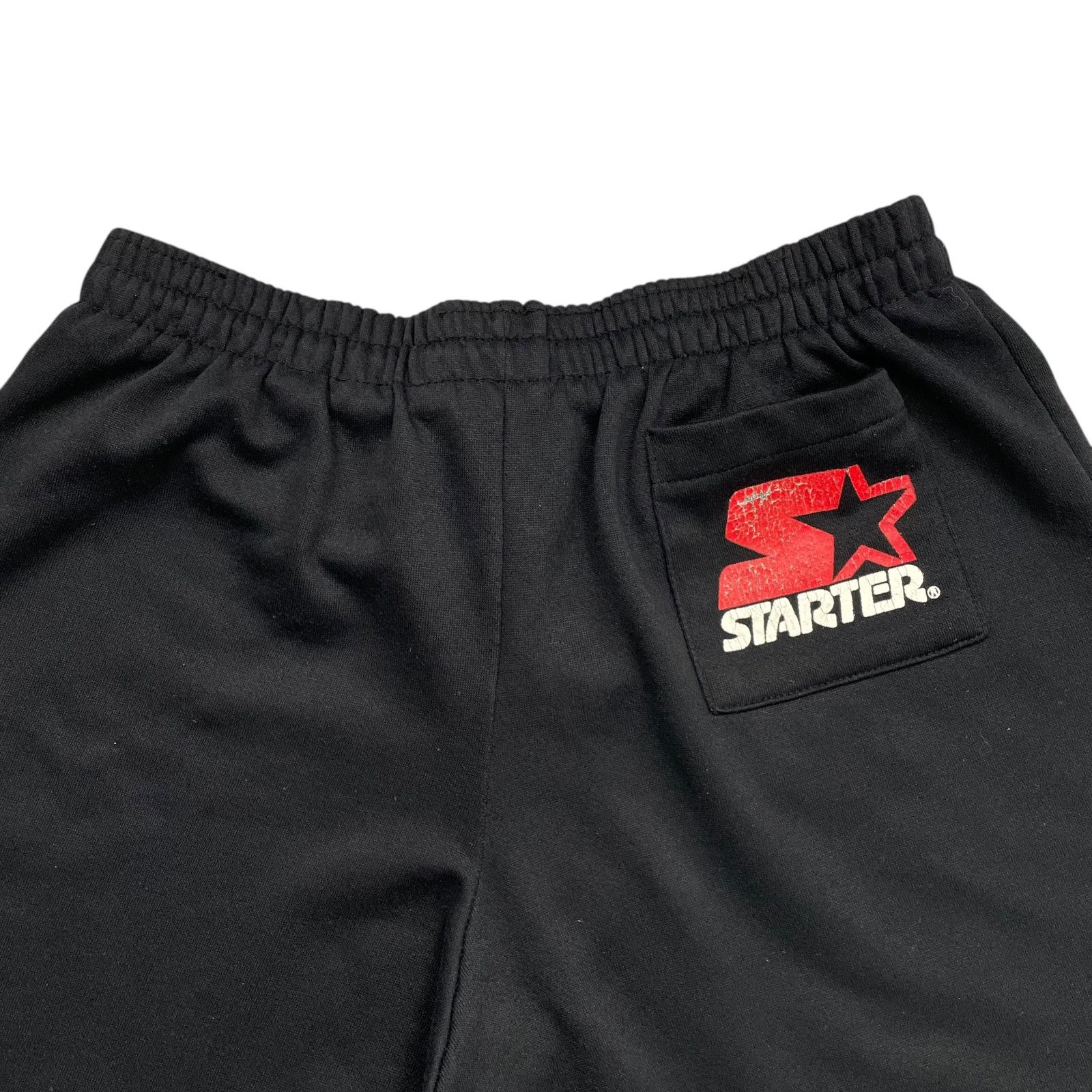 NBA RARE 90s CHICAGO BULLS MICHAEL JORDAN SWEAT SHORTS STARTER Size US 32 / EU 48 - 5 Thumbnail