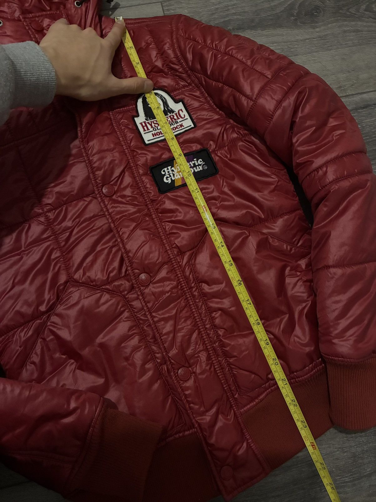 Hysteric Glamour Hysteric glamour red puffer jacket Size US S / EU 44-46 / 1 - 4 Thumbnail