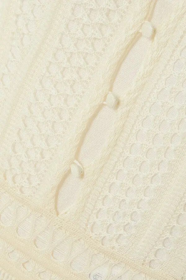 Chloe o1y0825 Maxi Dress in Ivory Size S / US 4 / IT 40 - 4 Thumbnail