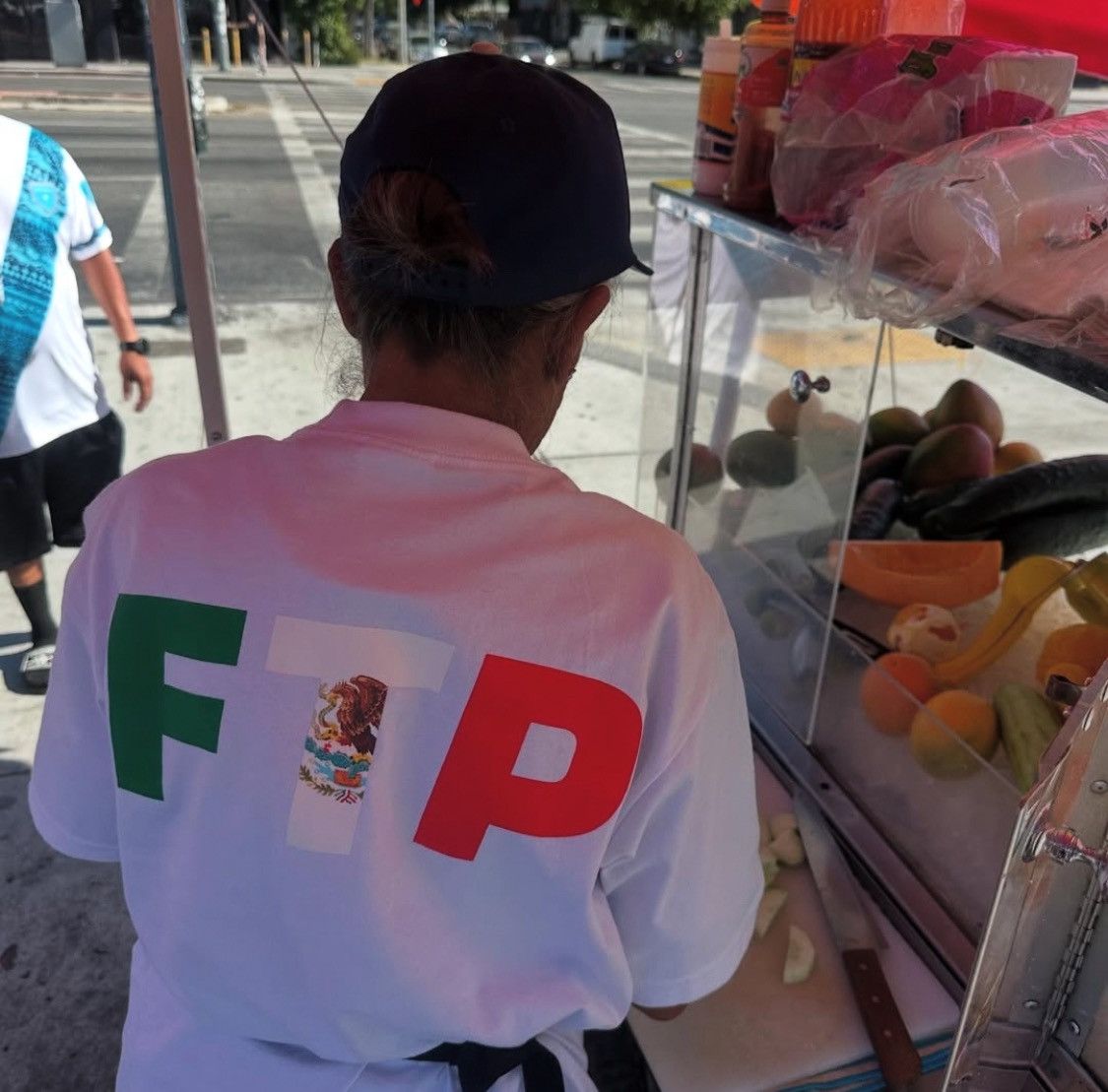 Fuck The Population FTP Mexican Flag Logo Tee White Size US M / EU 48-50 / 2 - 4 Thumbnail