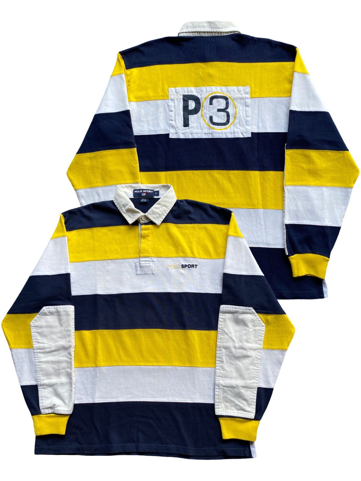 Polo Ralph Lauren Rare🔥 POLO SPORT Ralph Lauren P3 Rugby Shirt Size US M / EU 48-50 / 2 - 1 Thumbnail