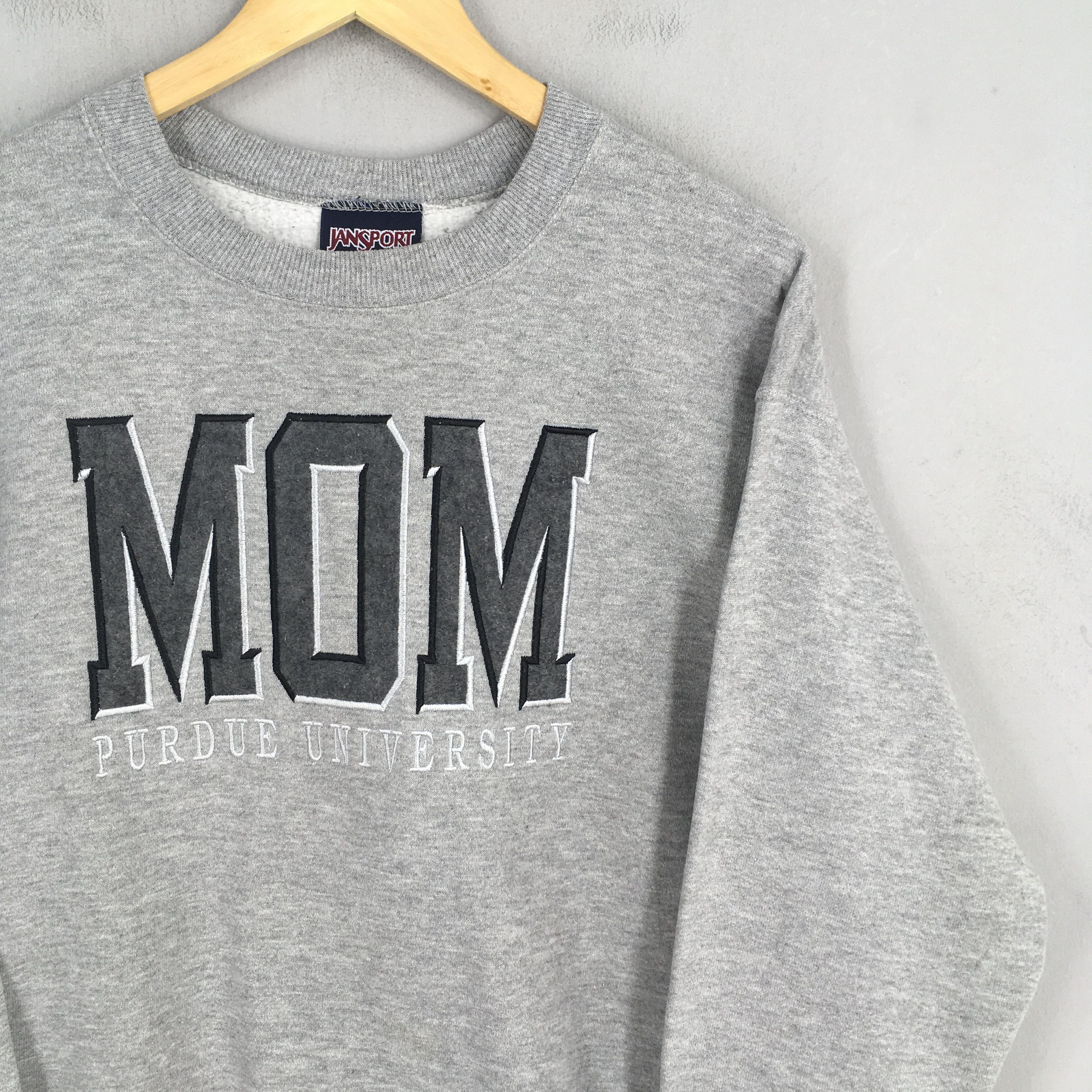 NCAA Vintage Purdue University Mom Printed Sweatshirt Medium Size US M / EU 48-50 / 2 - 2 Thumbnail