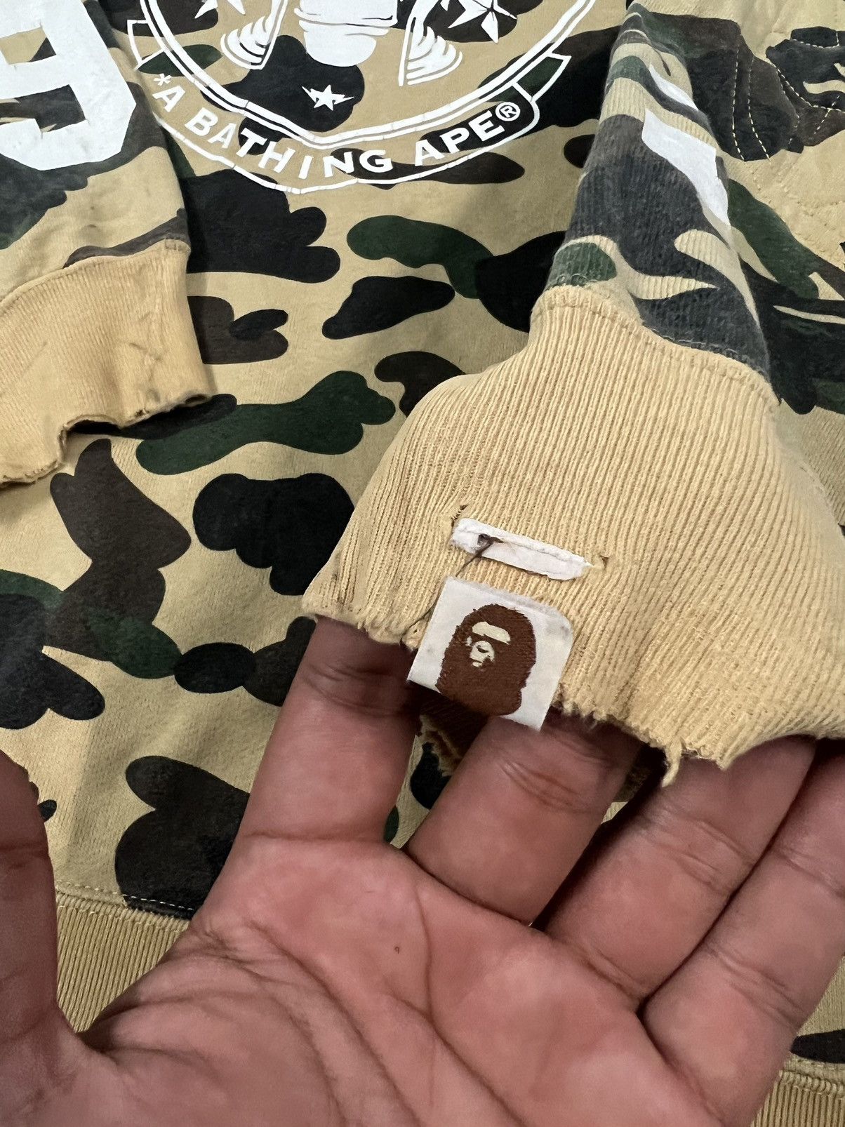 Bape 1st Camo Generals Crewneck Size US XL / EU 56 / 4 - 11 Thumbnail