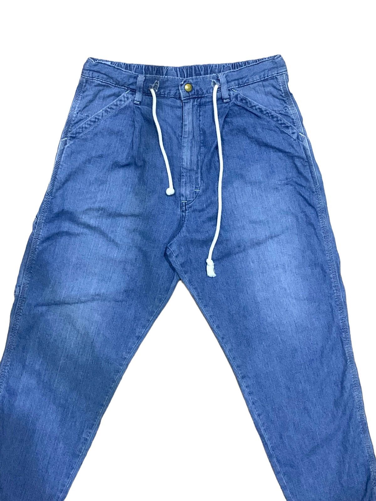 JNCO × Lee Vintage 50s Union Made Lee Sanforized Baggy Carpenter Jeans Size US 30 / EU 46 - 4 Thumbnail