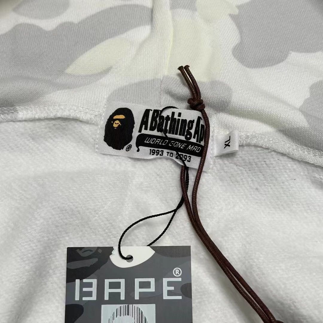 Bape ABC CAMO SHARK FULL ZIP HOODIE Size US XL / EU 56 / 4 - 6 Thumbnail
