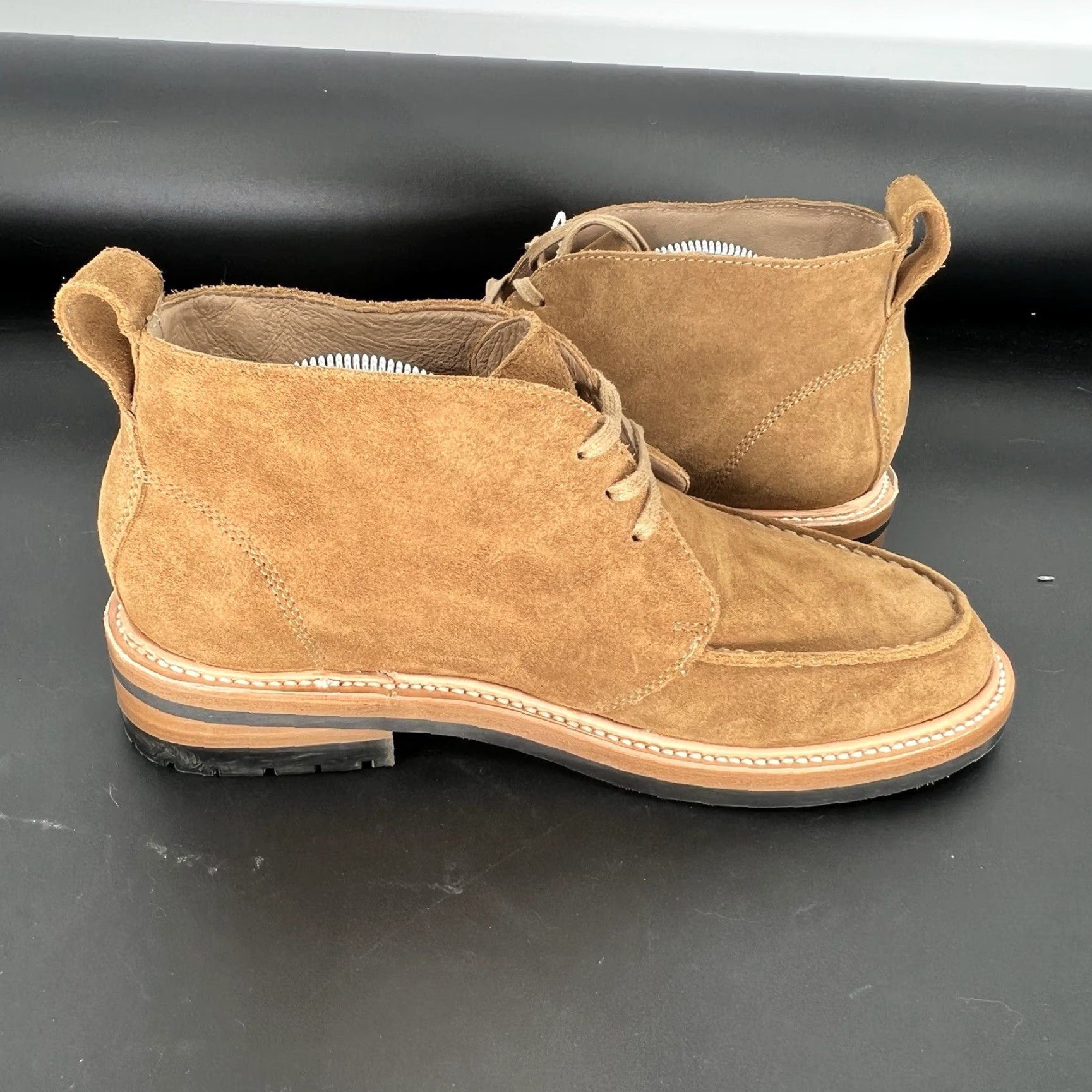 Taylor Stitch VINTAGE Taylor Stitch The Forester Chukka Boot Mens 9.5 Mushroom Brown Suede Beige Optional: New w/o box Size US 10 / EU 43 - 7 Thumbnail