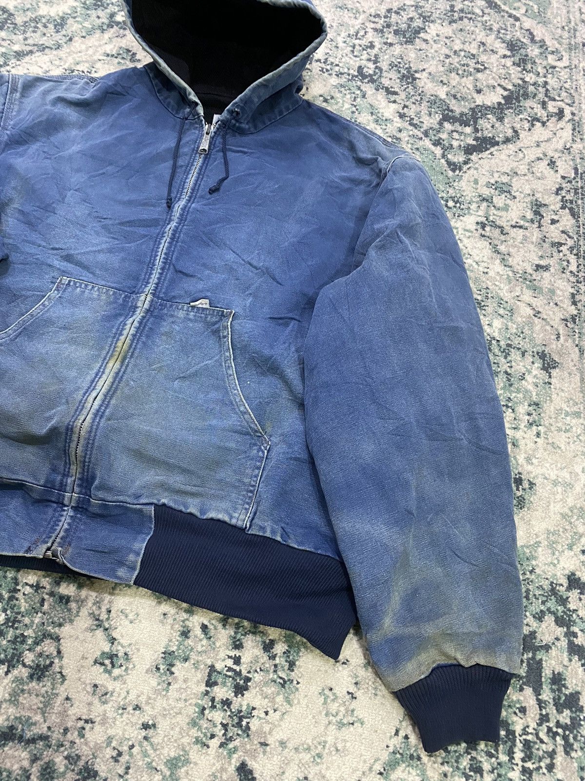 Carhartt Carhartt Jacket Type J132 Sun Faded Hoodie Jacket Size US XXL / EU 58 / 5 - 5 Thumbnail