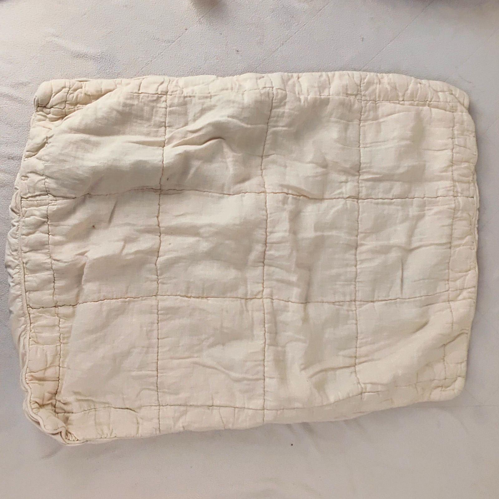 Other Parachute Linen Loft Sham Cream Cotton Back Size ONE SIZE - 1 Thumbnail