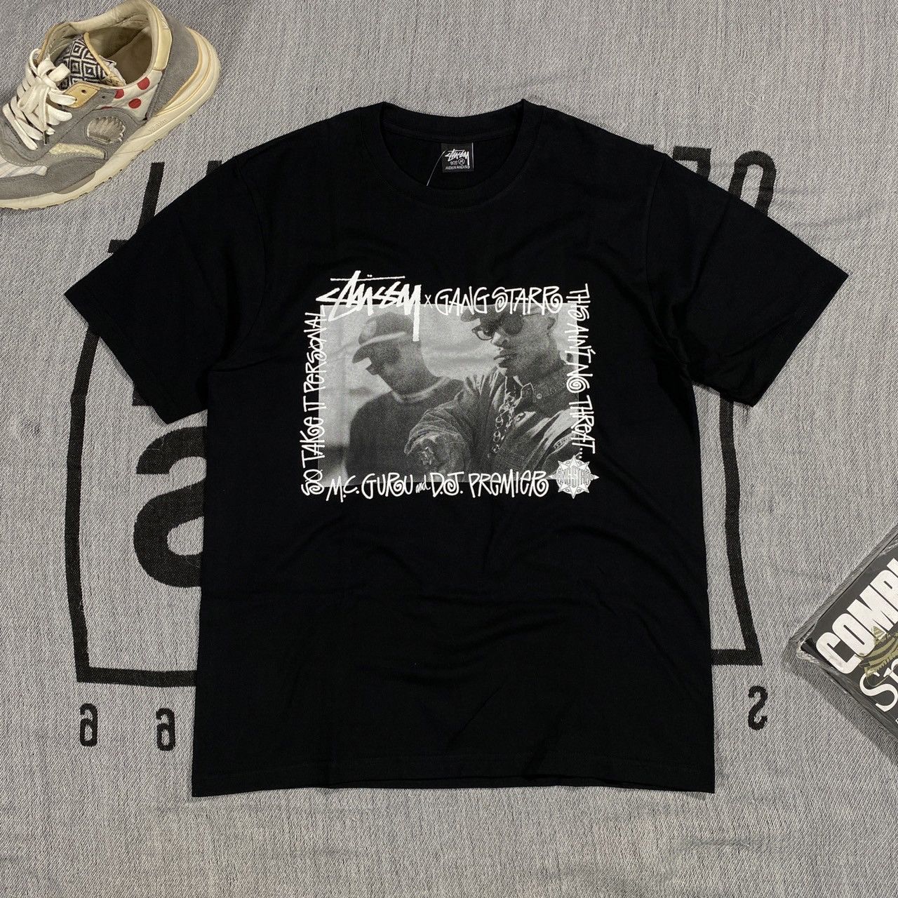 Stussy STUSSY TAKE IT PERSONAL TEE BLACK Size US L / EU 52-54 / 3 - 2 Thumbnail