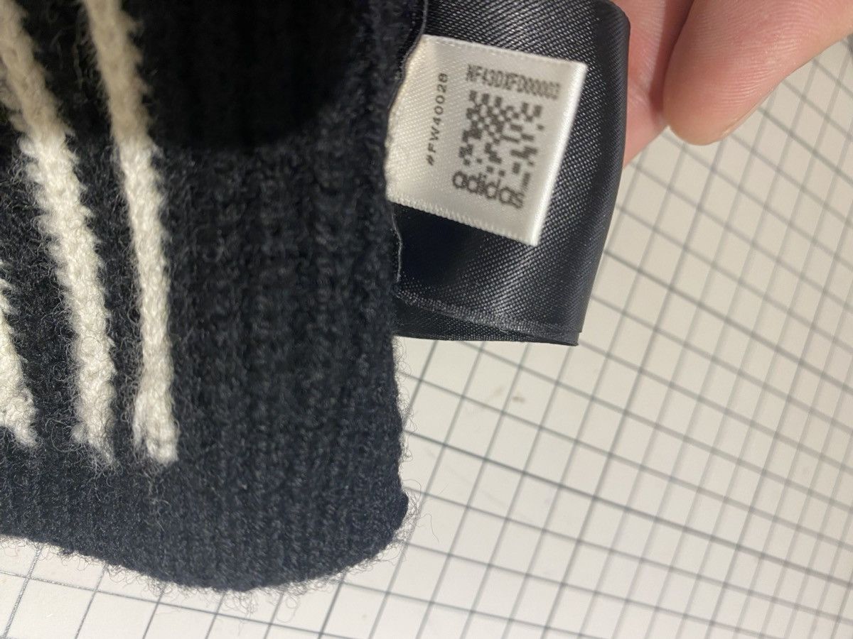 Adidas × Y-3 × Yohji Yamamoto Y-3 Wool Scarf 125X10CM Size ONE SIZE - 6 Thumbnail