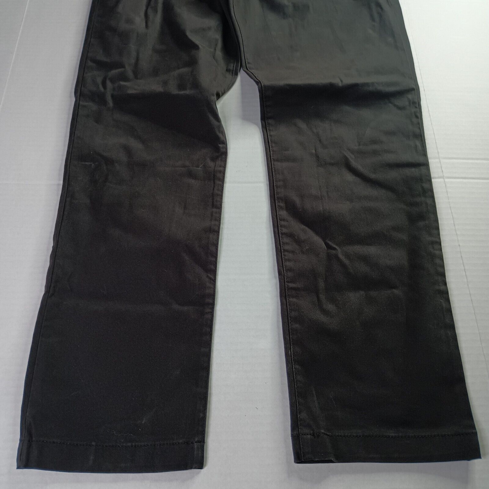 Lee Lee Chino Motion Flex Waist Pants Men's 33x30 Black Slim Fit Size US 33 - 4 Thumbnail