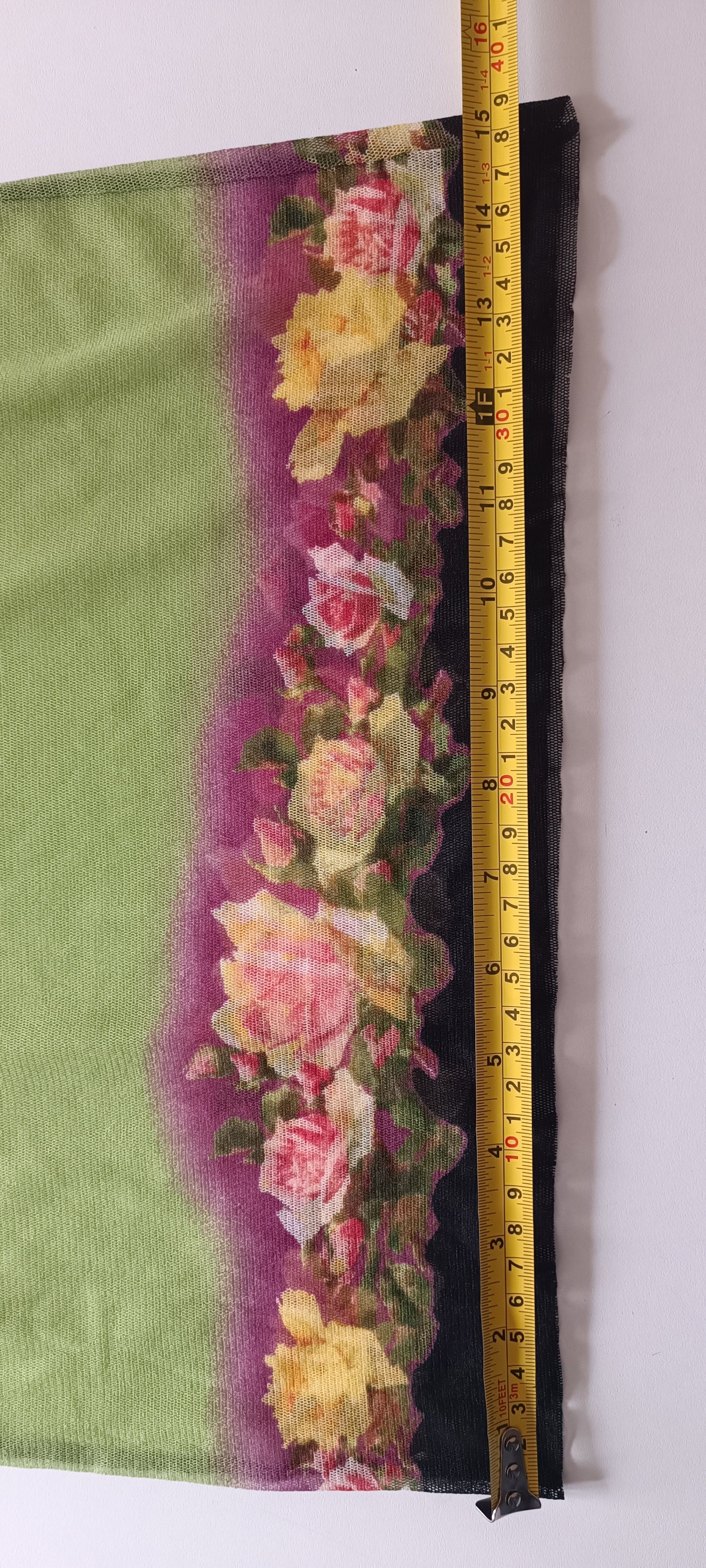 Jean Paul Gaultier SS2001_ flower print nylon mesh top Size L / US 10 / IT 46 - 19 Thumbnail