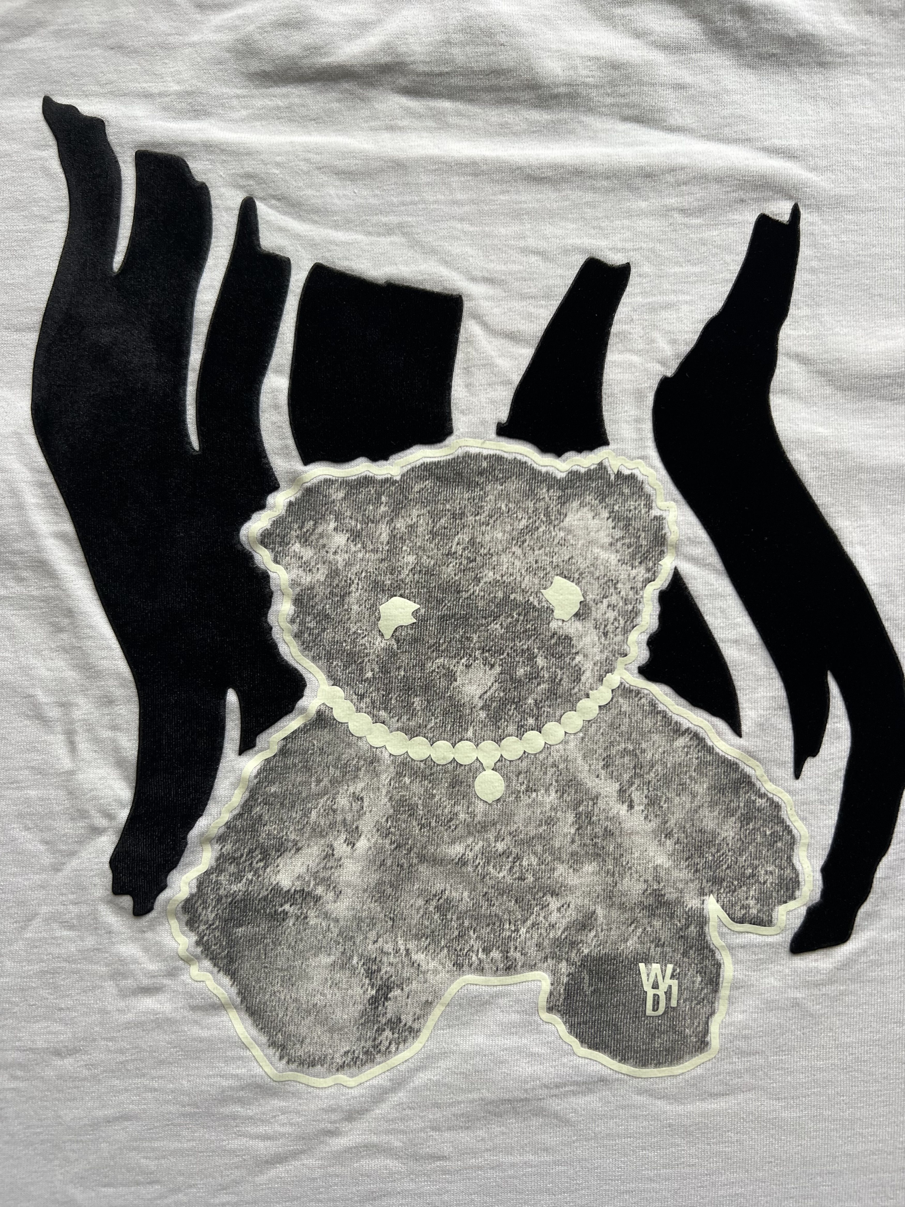 WE11DONE We11done Teddy Bear Graphic T-Shirt – White – Size S Size US S / EU 44-46 / 1 - 3 Thumbnail