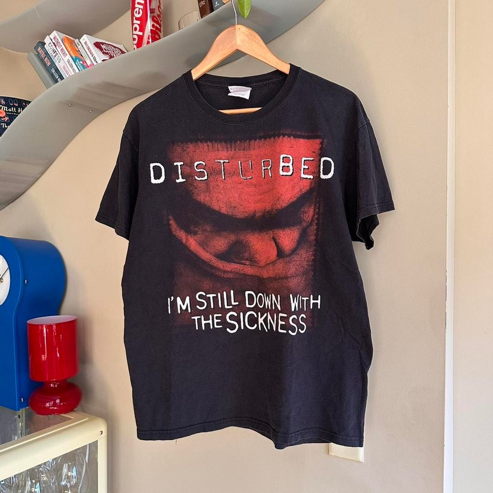 Band Tees × Vintage Vintage Disturbed Band Shirt Size US L / EU 52-54 / 3 - 1 Thumbnail