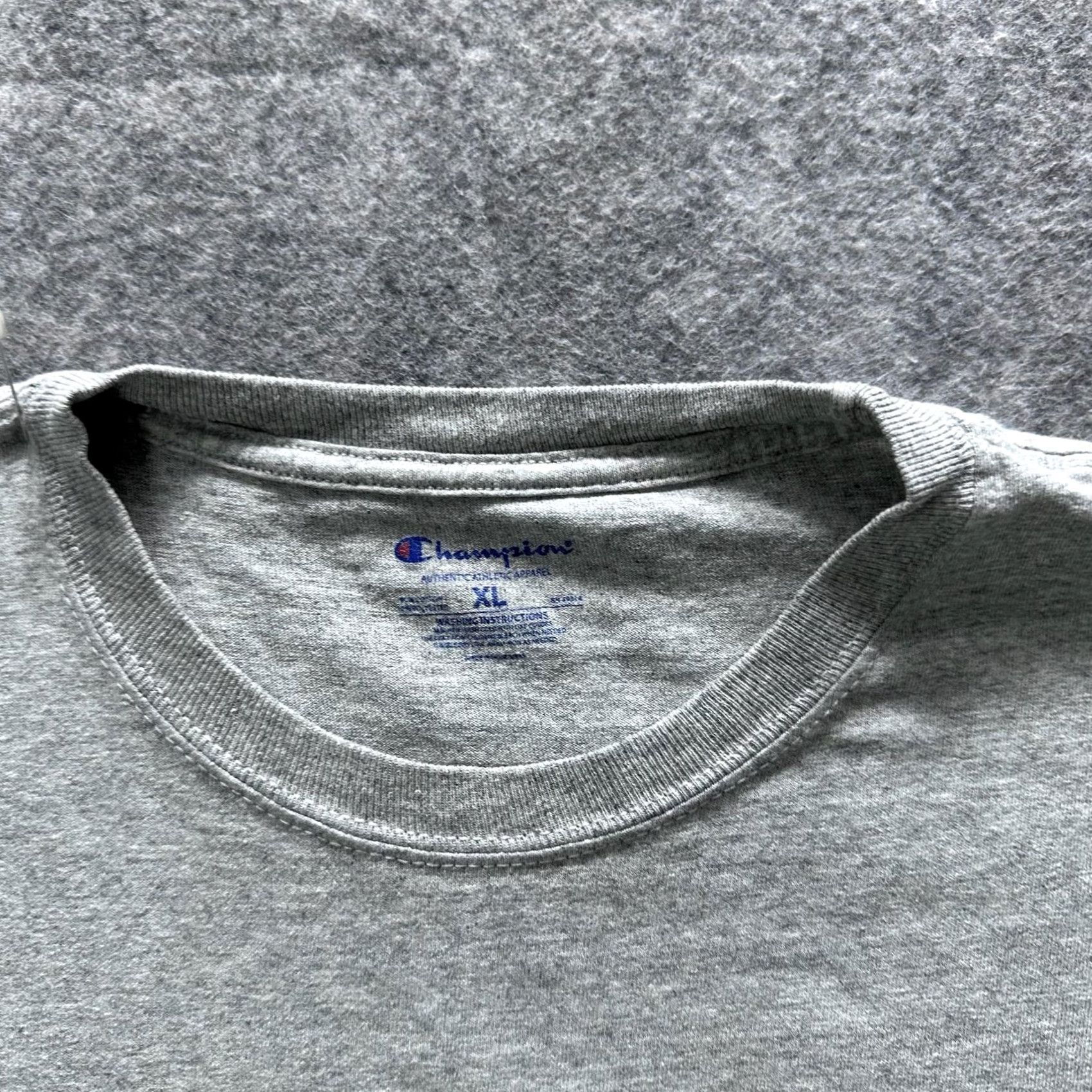 Champion Champion Shirt Mens XL Gray Manhattan College Soccer Graphic Crewneck Tagless Size US XL / EU 56 / 4 - 4 Thumbnail