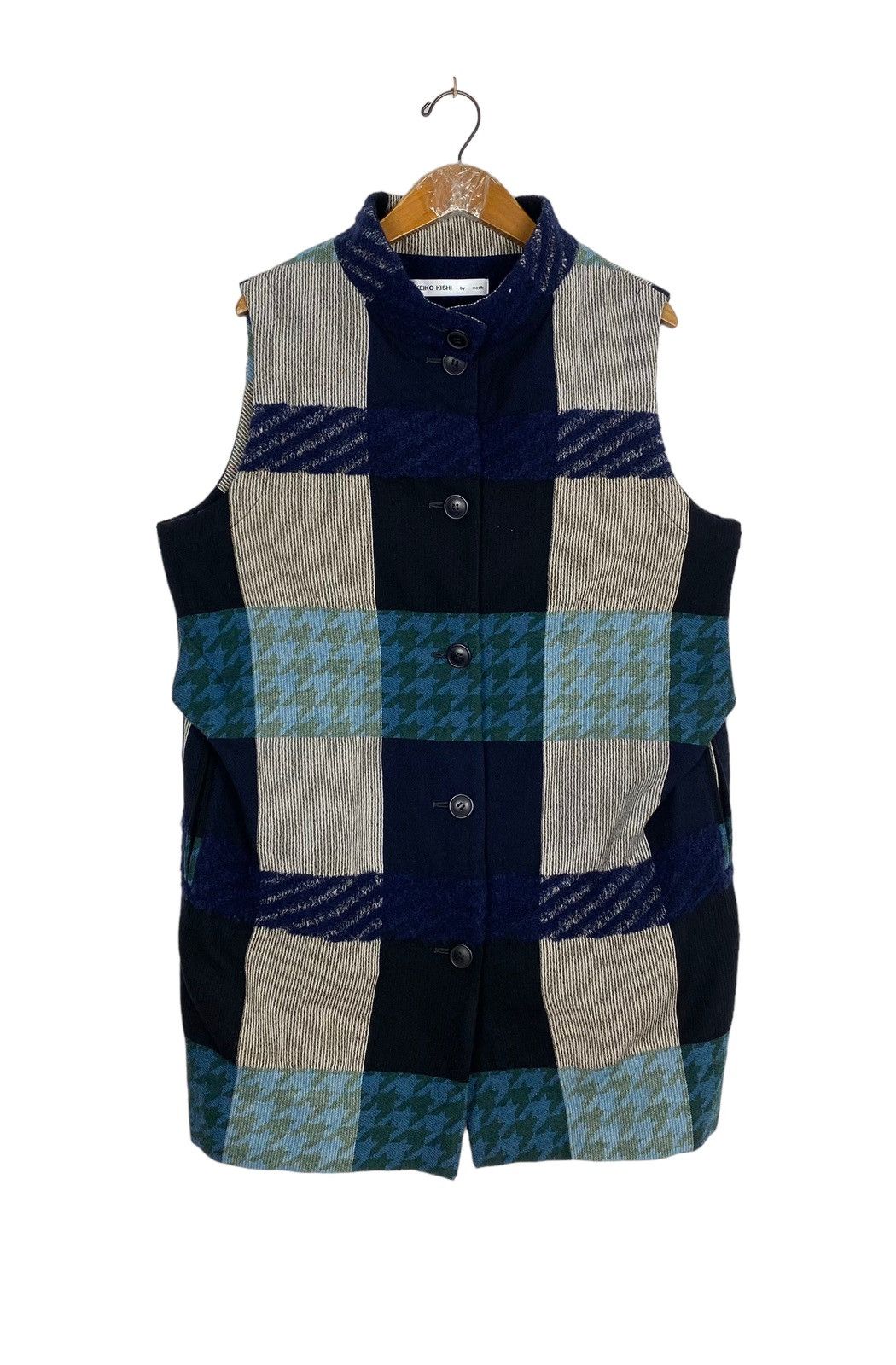 Japanese Brand Rare‼️ Keiko Kishi by Nosh Wool Dress Sleeveless Made Japan Size M / US 6-8 / IT 42-44 - 1 Thumbnail