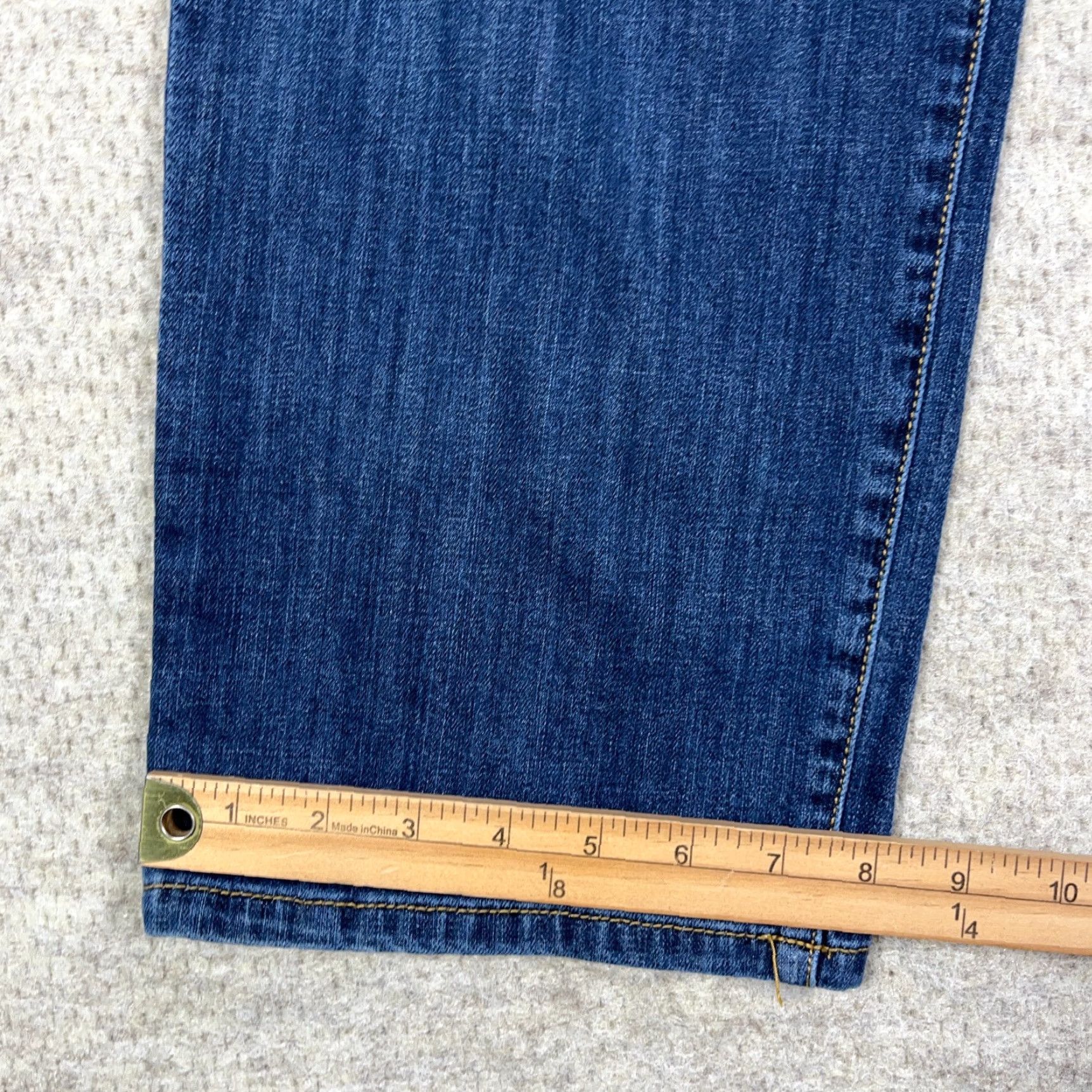 Lucky Brand Lucky Brand Jeans Men 36x30 Straight Blue Denim 5-Pocket Regular Fit Dark Wash Classic American Y2K Mens Size US 36 / EU 52 - 7 Thumbnail
