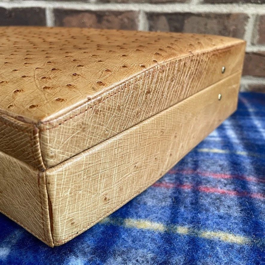 Other 1980s LUXURY OSTRICH SKIN HARDSIDE MACBOOK BRIEFCASE R$3248 Size ONE SIZE - 10 Thumbnail