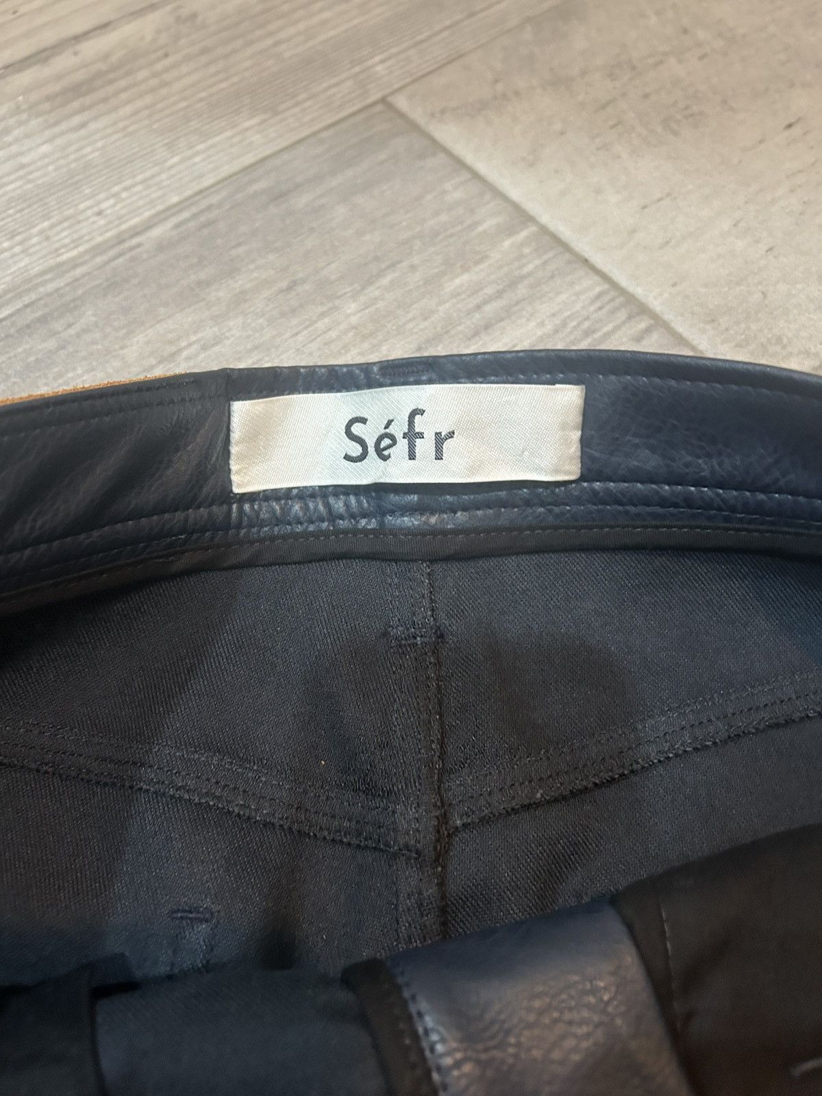Sefr Sefr leather pants Size US 30 / EU 46 - 4 Thumbnail