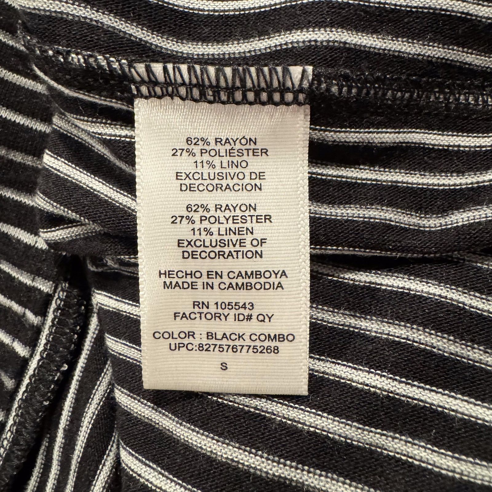 Other Derek Lam Cowl Neck Striped Dress S Minimalist Coastal Size S / US 4 / IT 40 - 4 Thumbnail