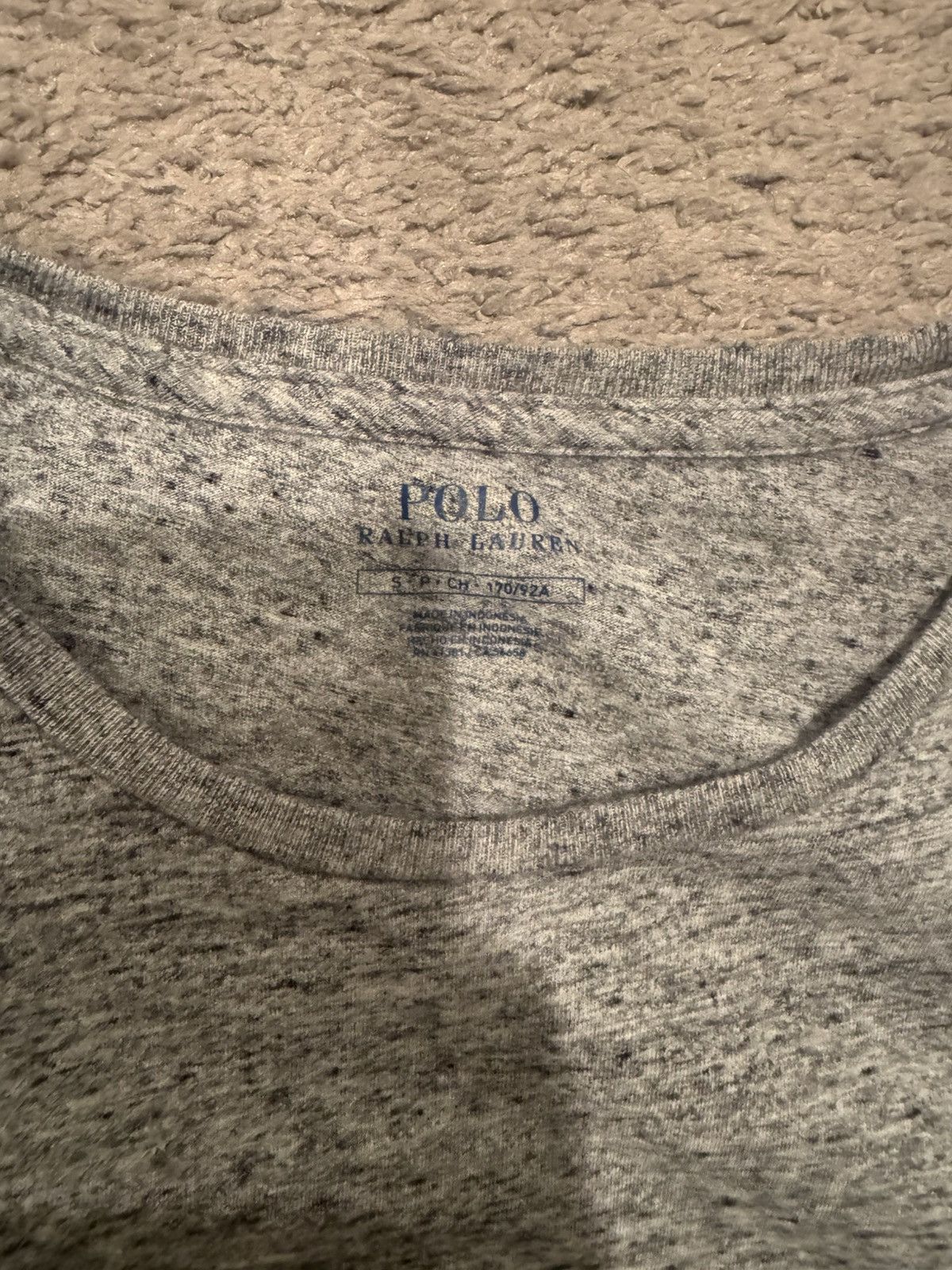 Polo Ralph Lauren Grey polo long sleeve Size US S / EU 44-46 / 1 - 3 Thumbnail