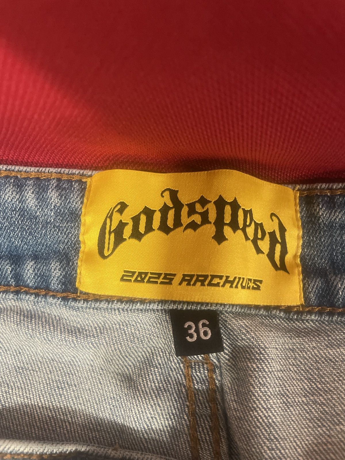 Godspeed Godspeed jeans patch shorts Size US 36 / EU 52 - 6 Thumbnail