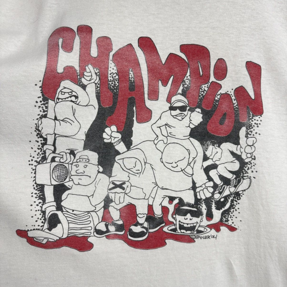 Band Tees Vintage 00s Champion Straight Edge Hardcore Band Tee / Y2K Size US XL / EU 56 / 4 - 3 Thumbnail