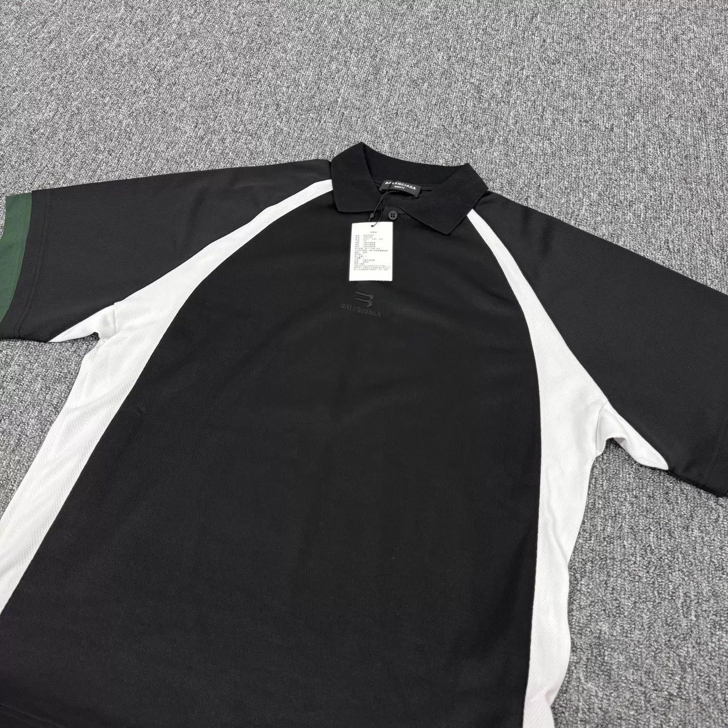 Balenciaga Balenciaga Colorblock Double Hook Embro Polo XXS Size US XXS / EU 40 - 3 Thumbnail