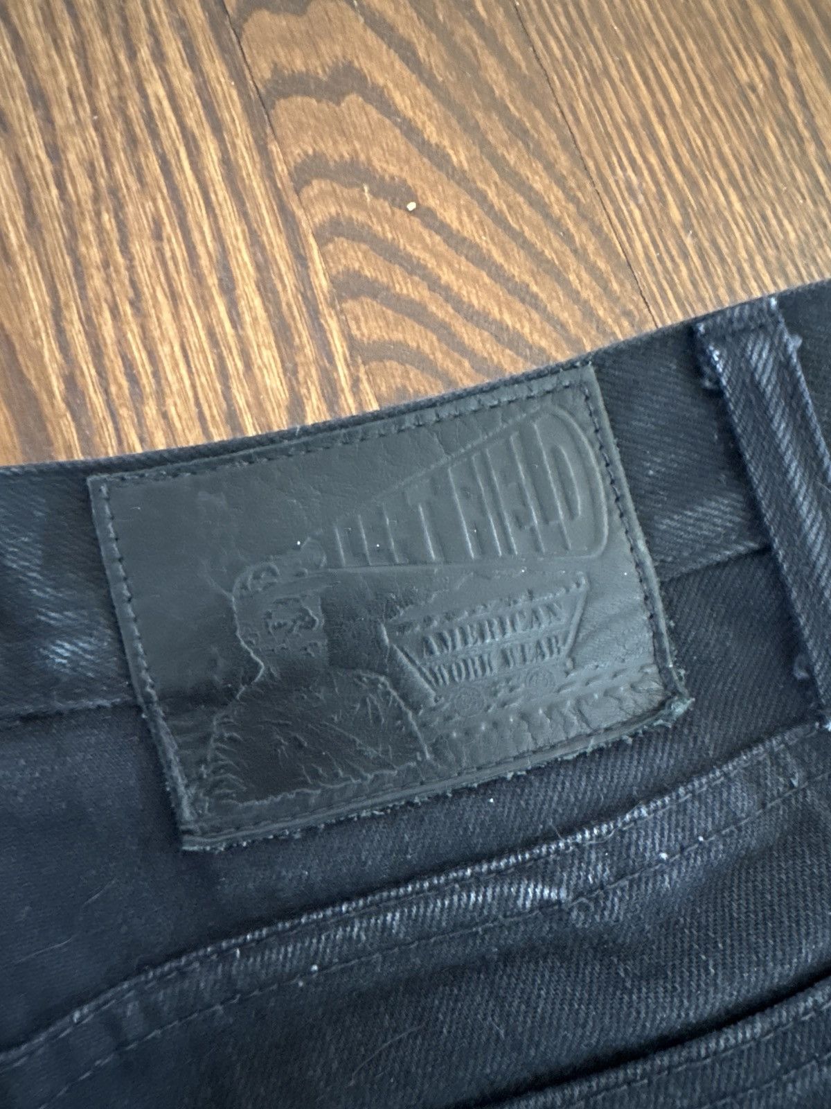 Left Field Nyc Left Field NYC Black Maria Raw Denim Size US 30 / EU 46 - 4 Thumbnail
