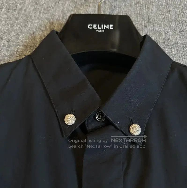 Dior Dior Black Cotton Short Sleeve Shirt . Size US M / EU 48-50 / 2 - 3 Thumbnail