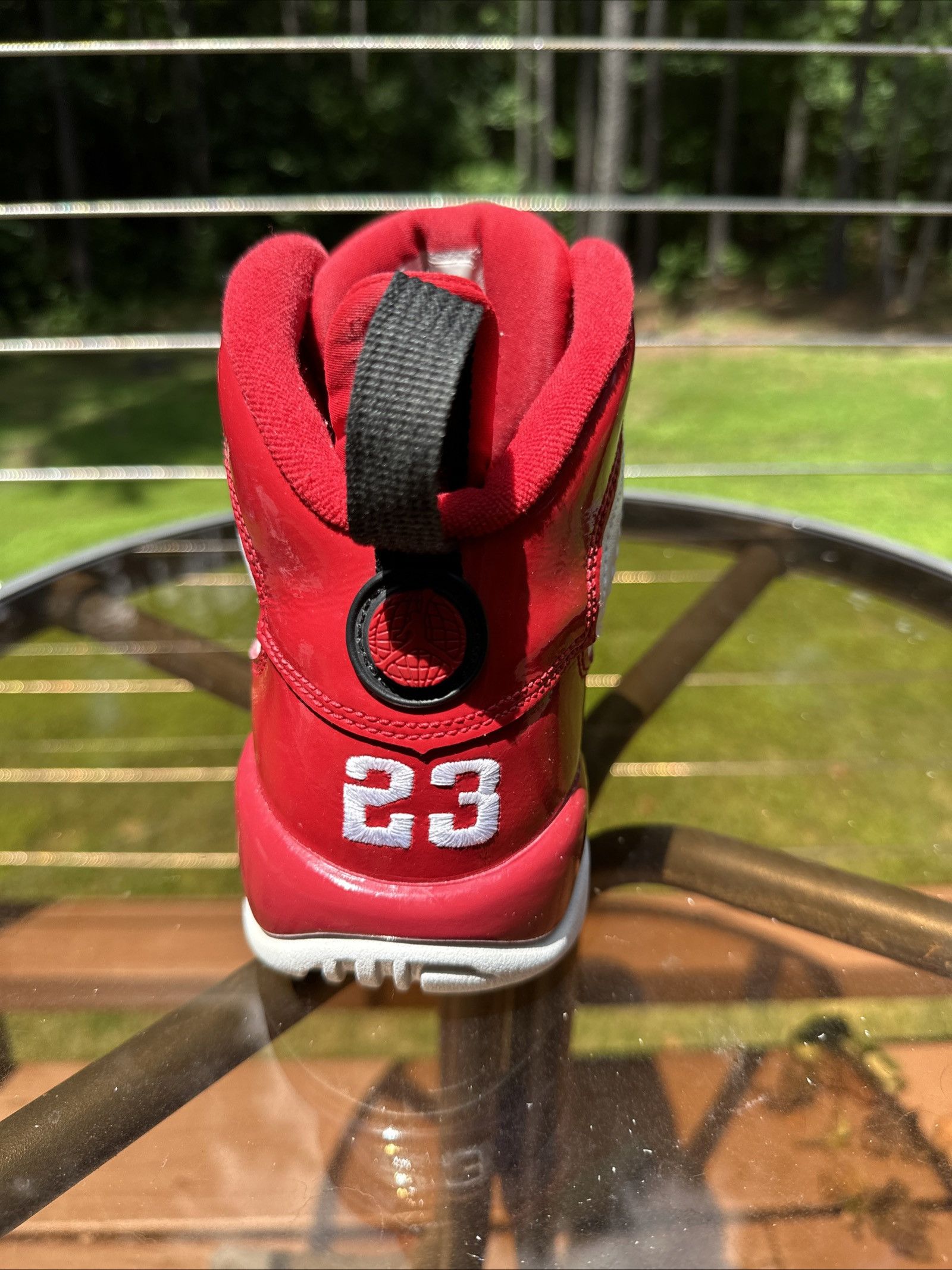 Jordan Brand Nike Air Jordan 9 Retro Gym Red 302359-160 GS Size 7y Size US 7 / EU 40 - 6 Thumbnail