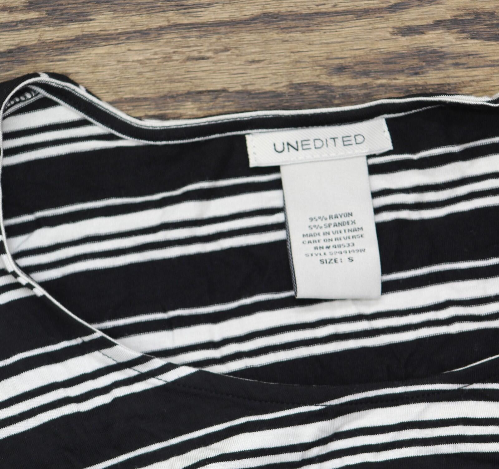 Other Nwt Unedited By Teeze Me Knit Dress S244149w Black Stripe S Size S / US 4 / IT 40 - 5 Thumbnail