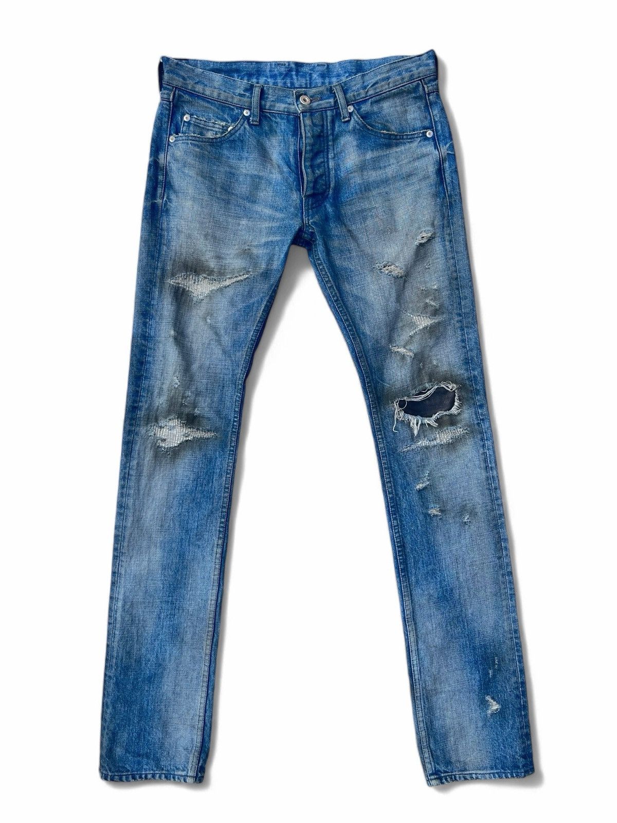 パンツ BACKLASH CRASH DENIM ISAMU KATAYAMA BACKLASH - 