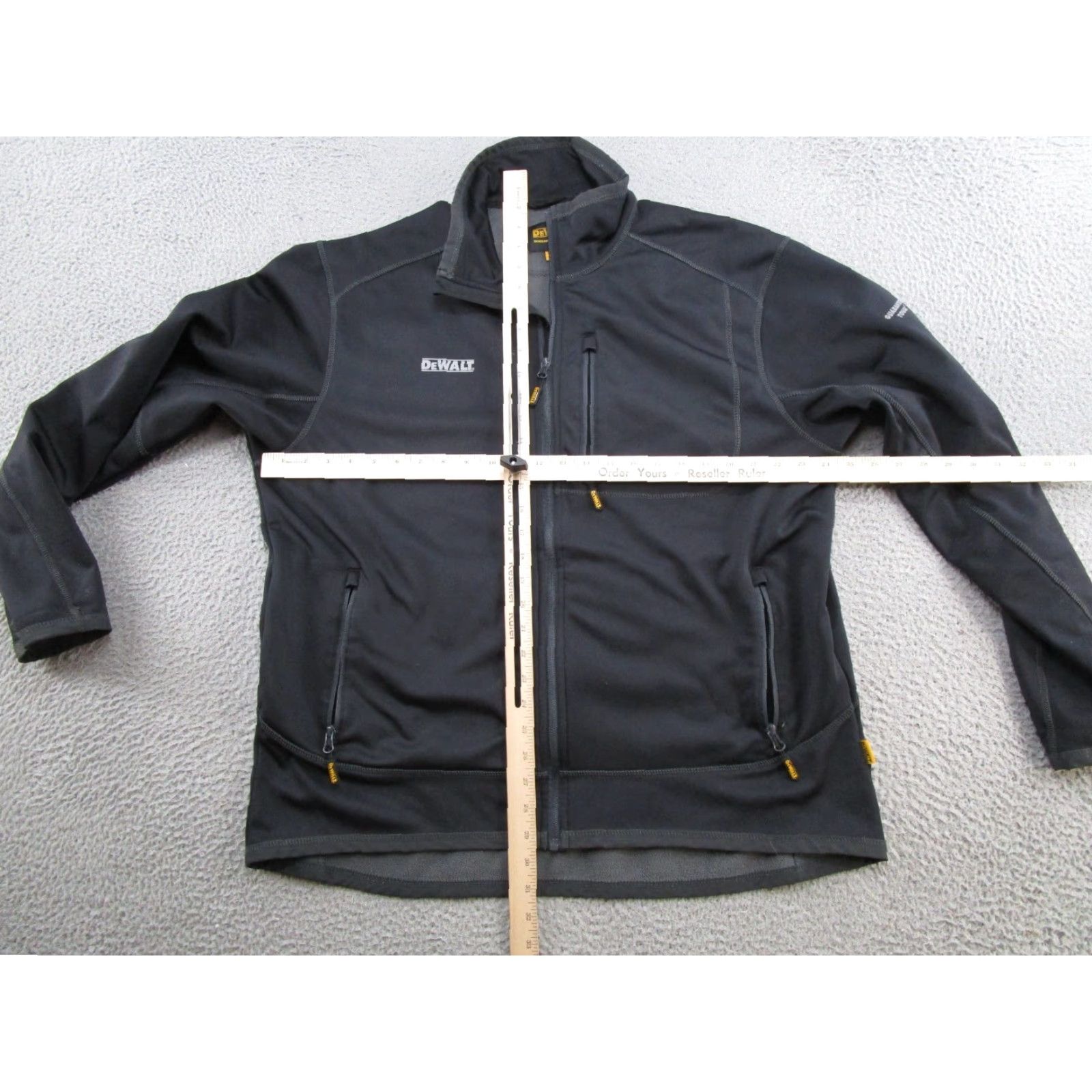 Vintage DEWALT Jacket Mens XL Black Water Resistant Breathable Softshell Jacket Size US XL / EU 56 / 4 - 6 Thumbnail